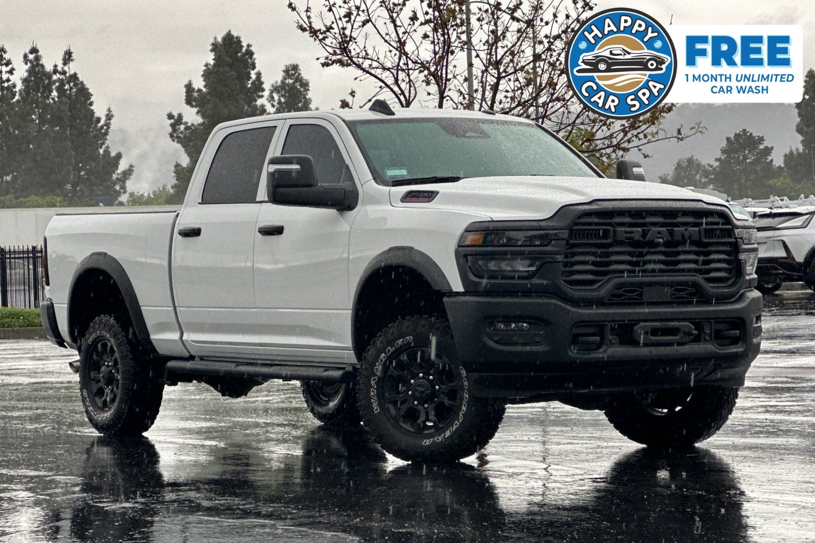 Bright White Clearcoat 2026 RAM 2500 Tradesman Crew Cab 4WD Pickup Truck Four-Wheel Drive 8-Speed Automatic