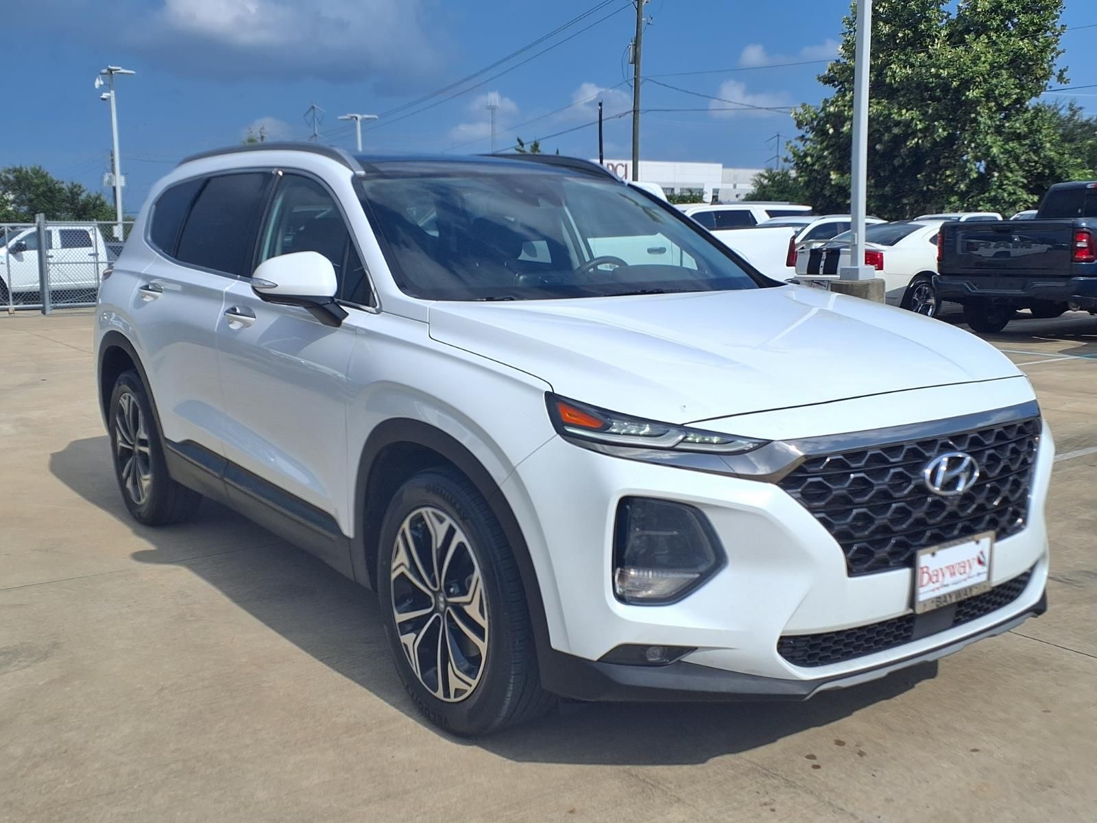 2020 Hyundai Santa Fe Limited Gray at DeMontrond Gulf Freeway