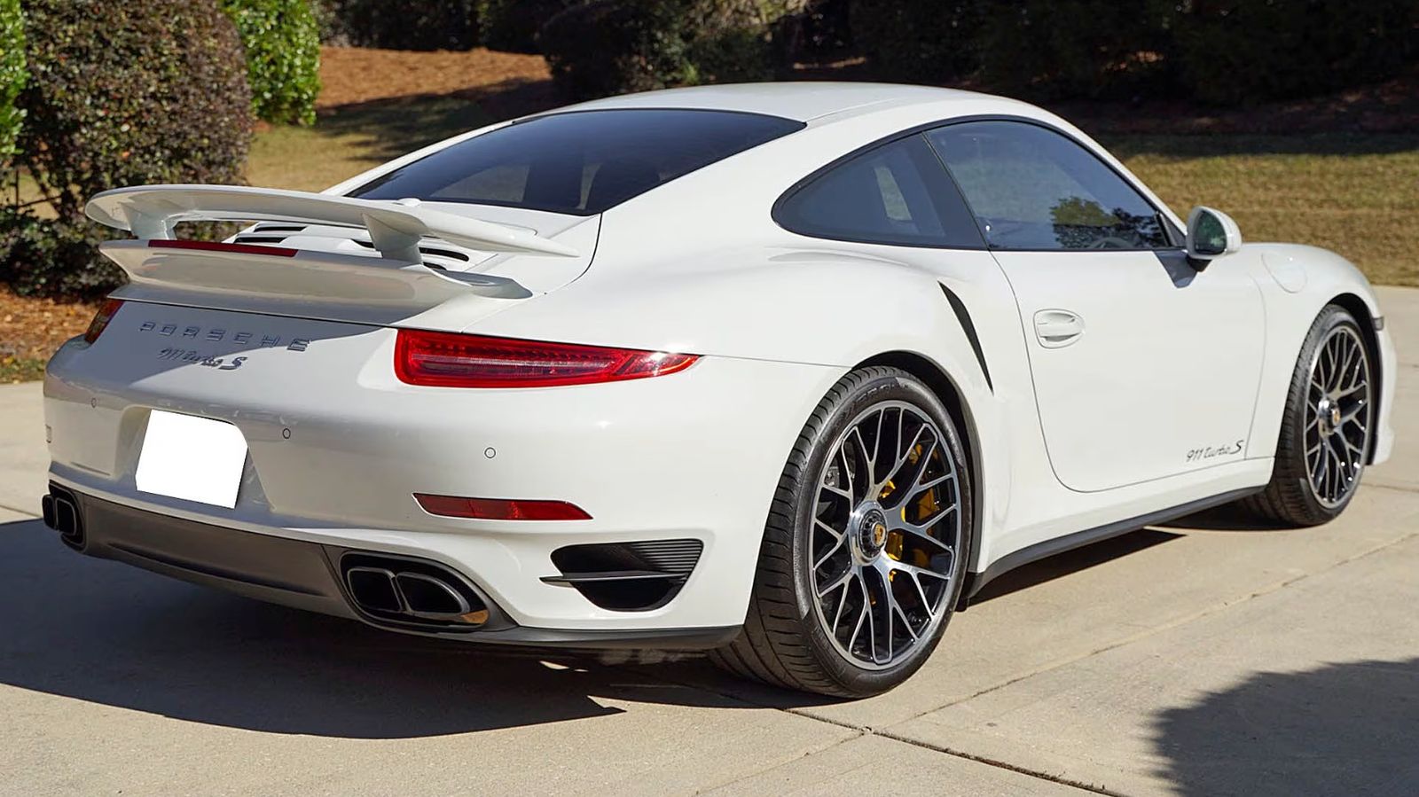 2014 Porsche 911 Turbo S — photo 1