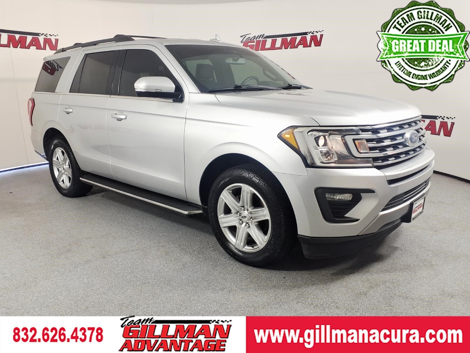 Ingot Silver Metallic 2018 Ford Expedition SUV / Crossover 4X2 Automatic