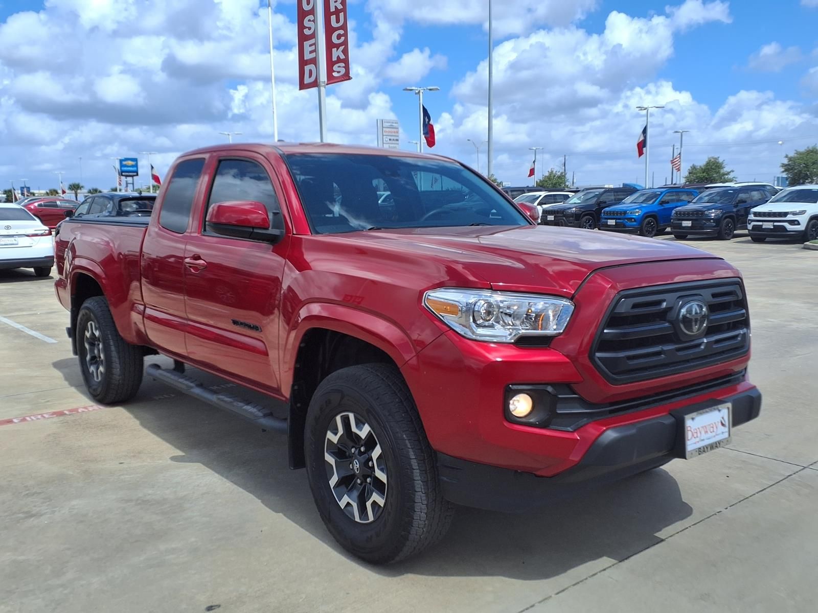 2019 Toyota Tacoma 4X4 TRD Off-Road Red at Shottenkirk Kia Fort Bend