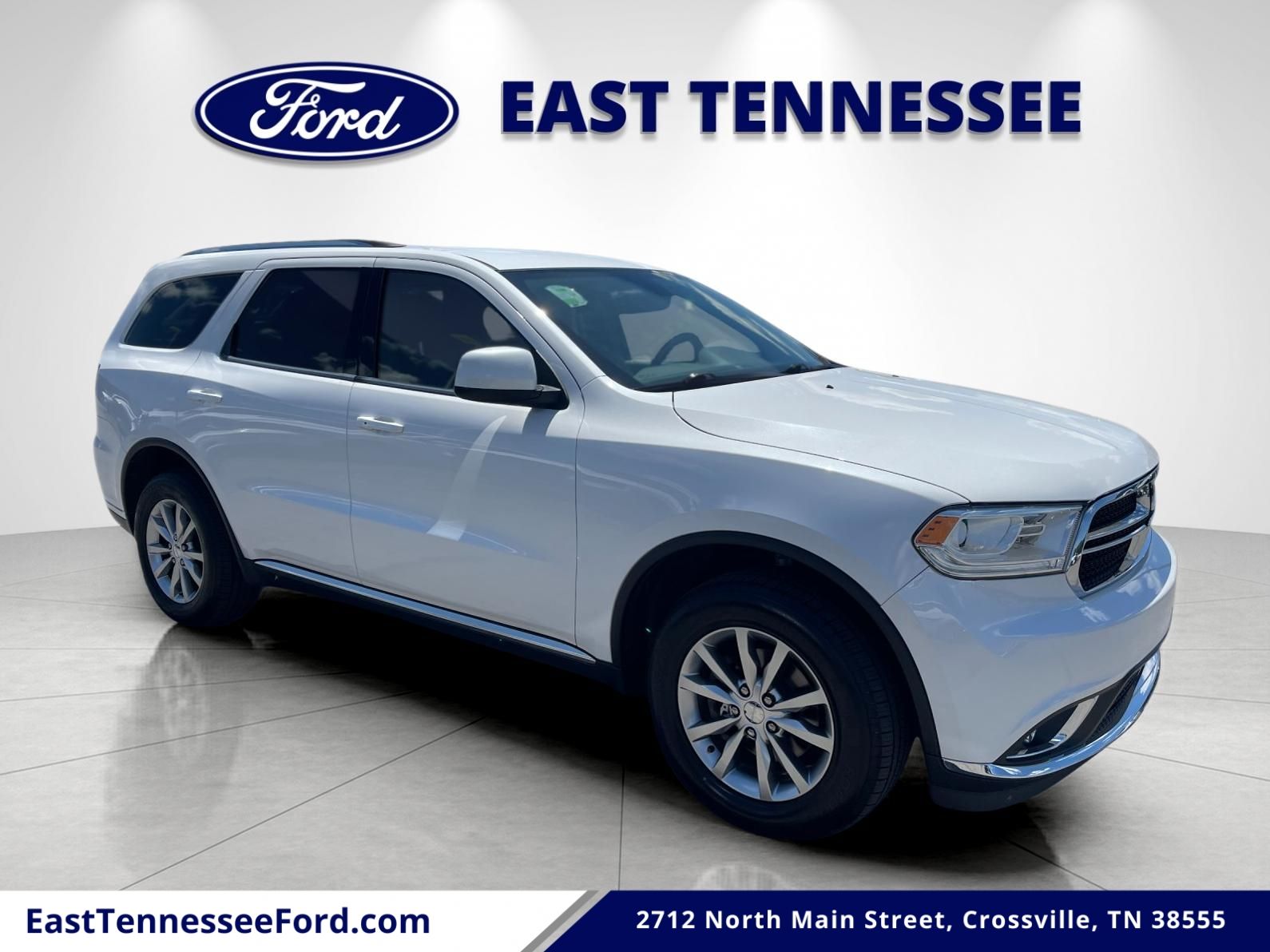 White 2018 Dodge Durango SXT AWD SUV / Crossover All-Wheel Drive 8-Speed Automatic