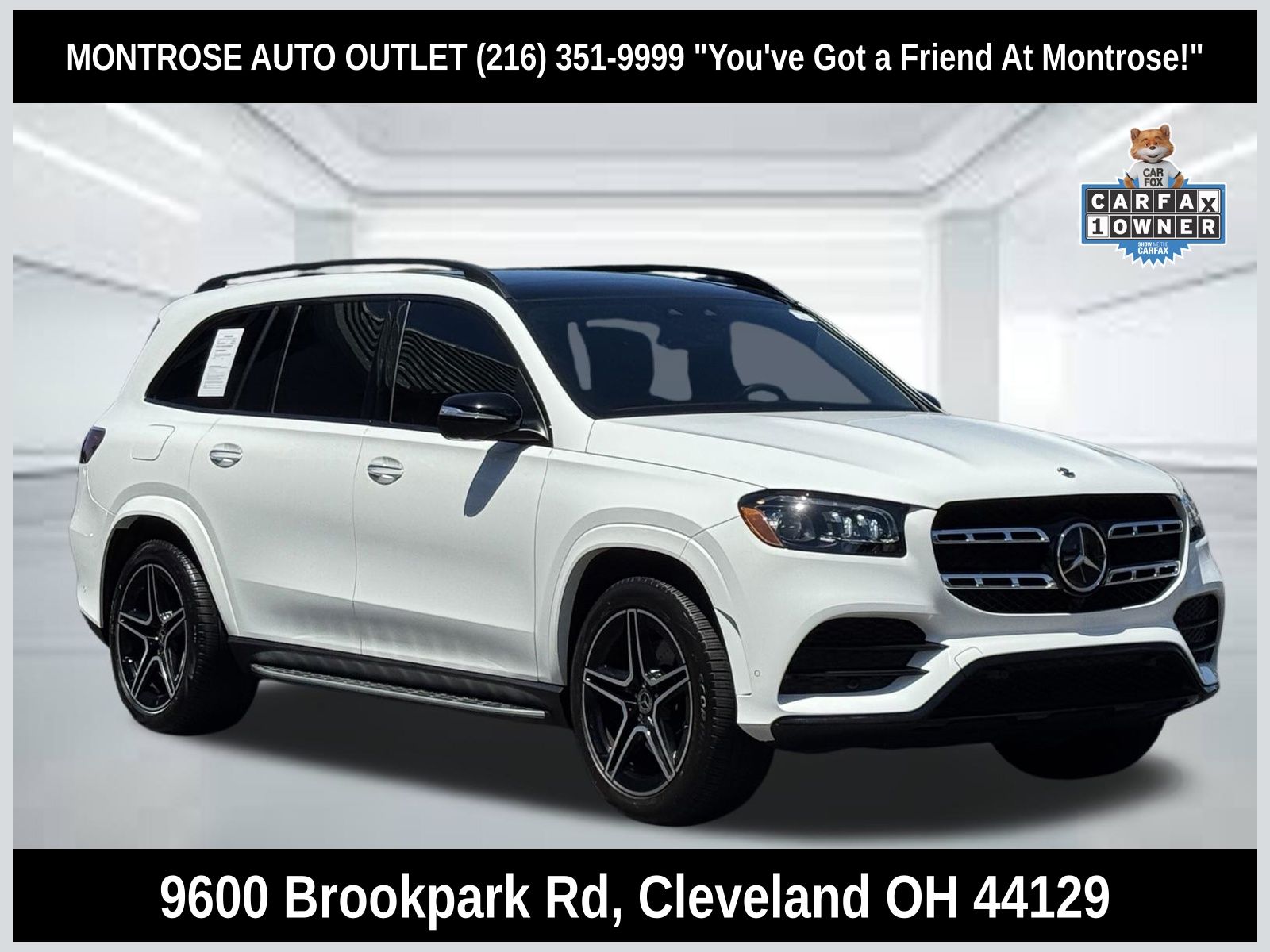 Polar White 2023 Mercedes-Benz GLS 450 4MATIC SUV / Crossover All-Wheel Drive 9-Speed Automatic