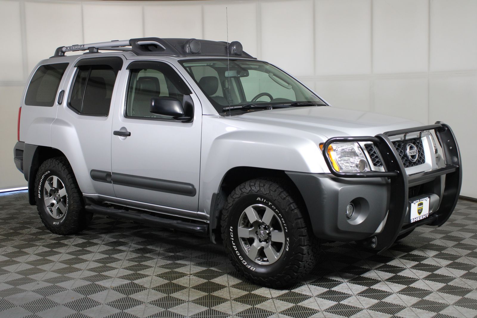 Brilliant Silver 2012 Nissan Xterra SUV / Crossover  5-Speed Automatic