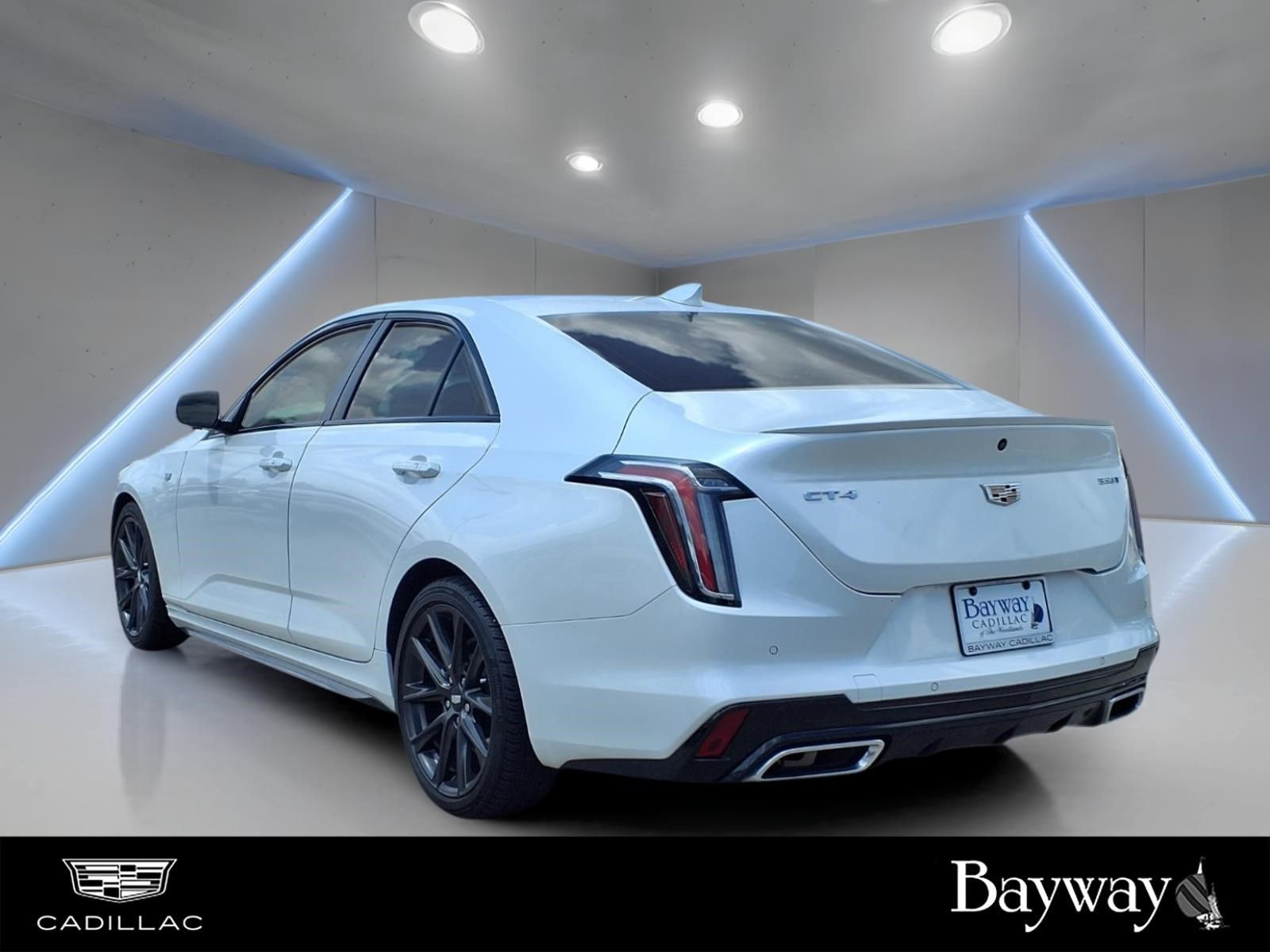 2023 Cadillac CT4 Sport White at DeMontrond Automotive Group