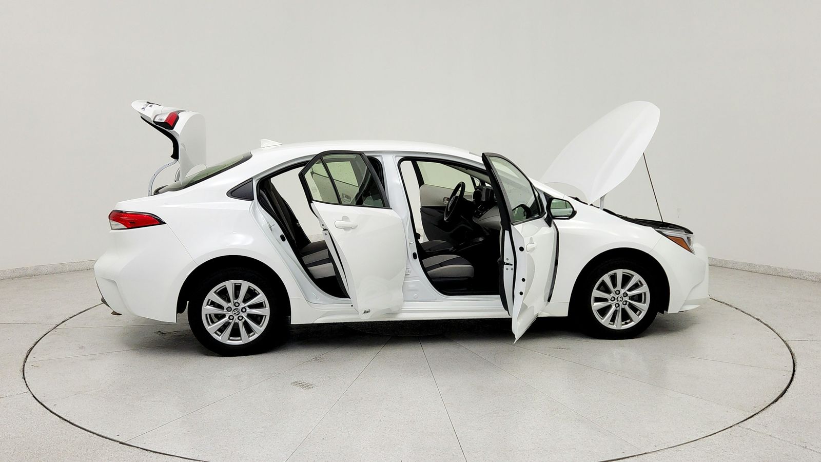 Used 2024 White Toyota LE image 14
