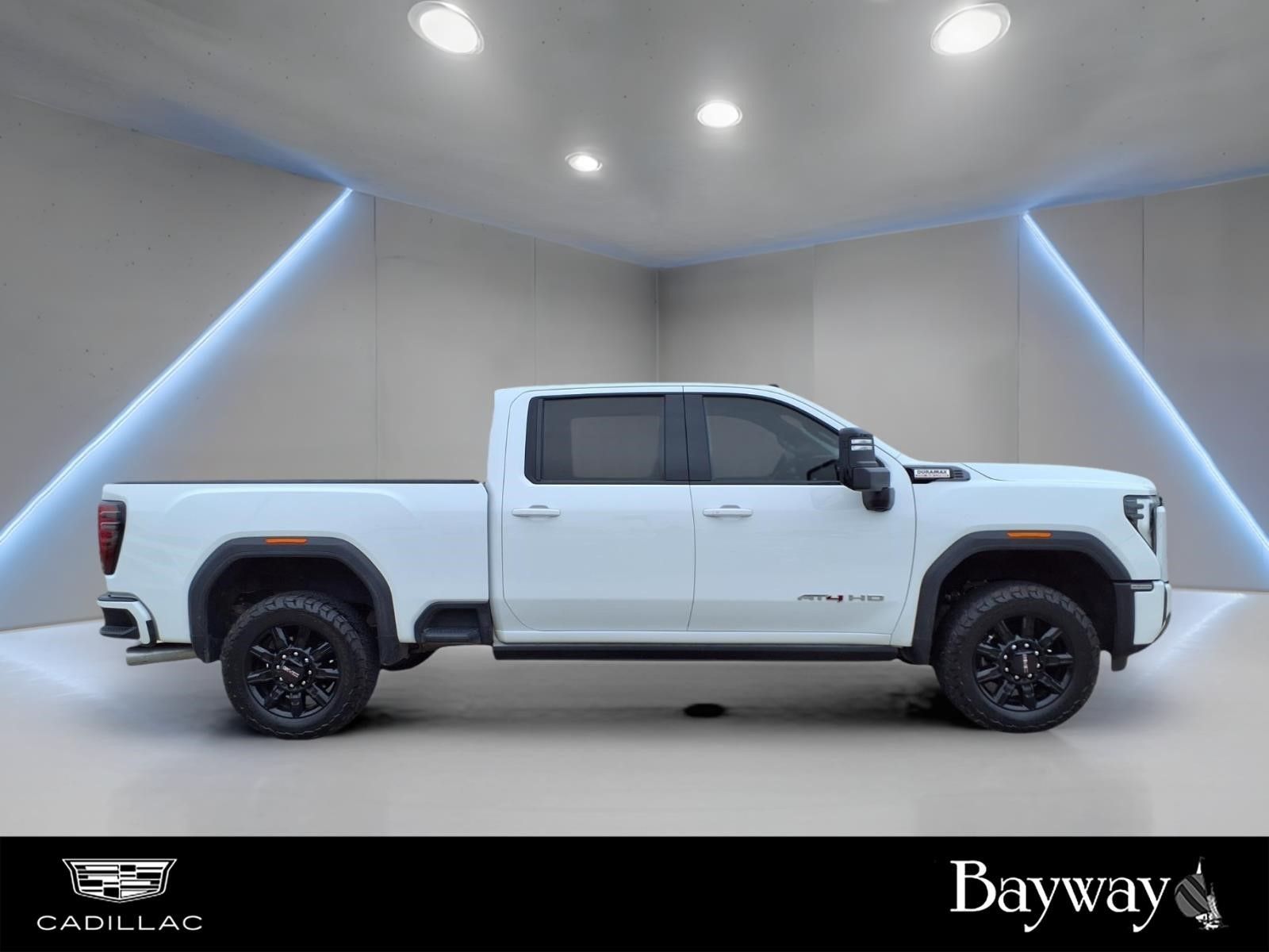 2024 GMC Sierra 2500HD AT4 White at Bayway Cadillac of The Woodlands