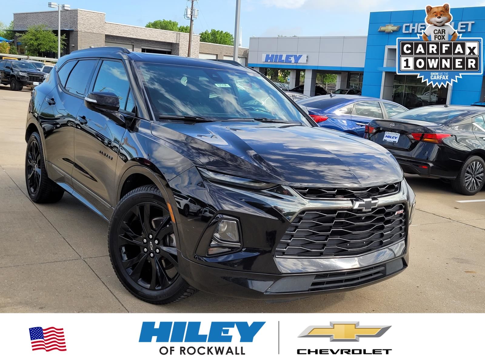 Black 2019 Chevrolet Blazer RS FWD SUV / Crossover Front-Wheel Drive 9-Speed Automatic
