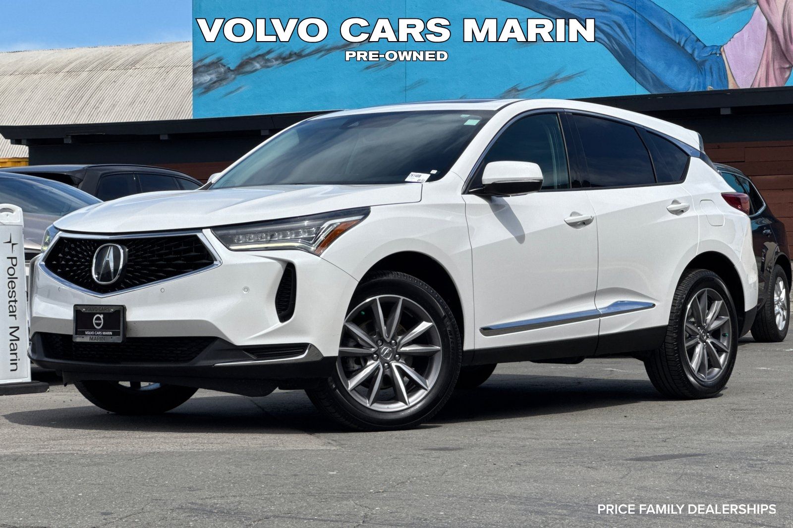 Platinum White Pearl 2022 Acura RDX SUV / Crossover Front-Wheel Drive Automatic