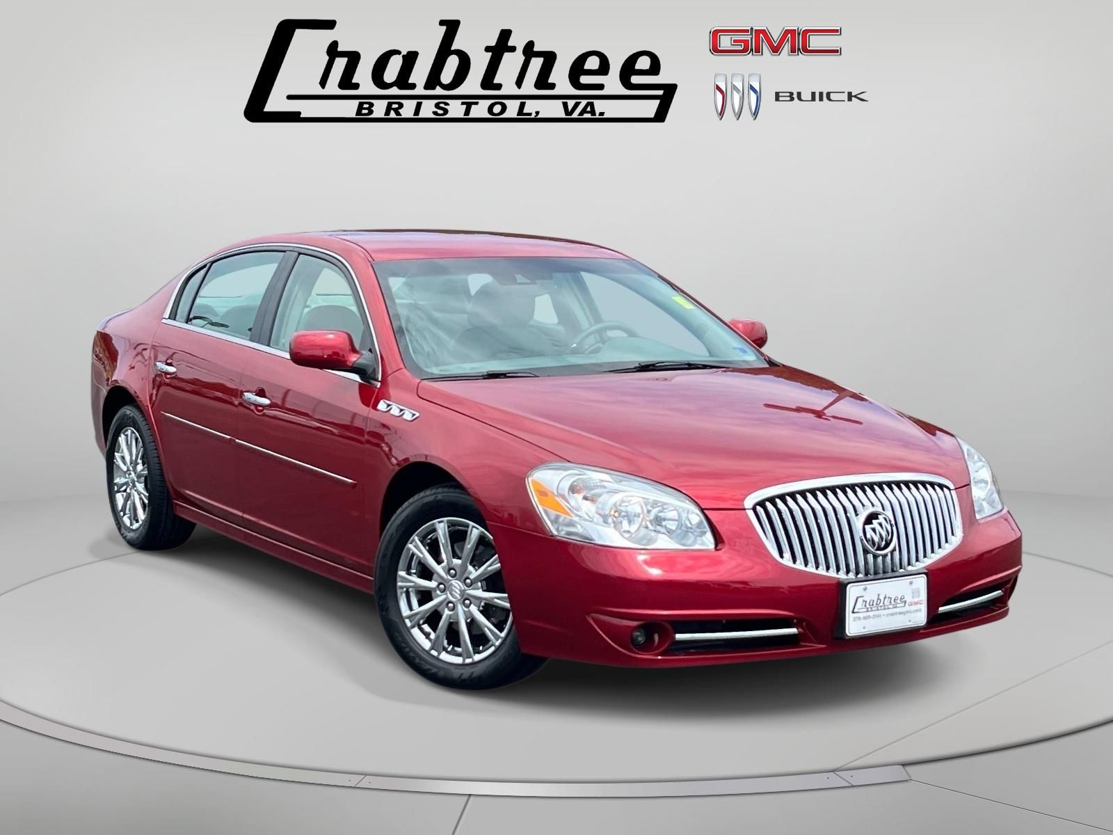 Crystal Red Tintcoat 2010 Buick Lucerne Sedan Front-Wheel Drive 4-Speed Automatic