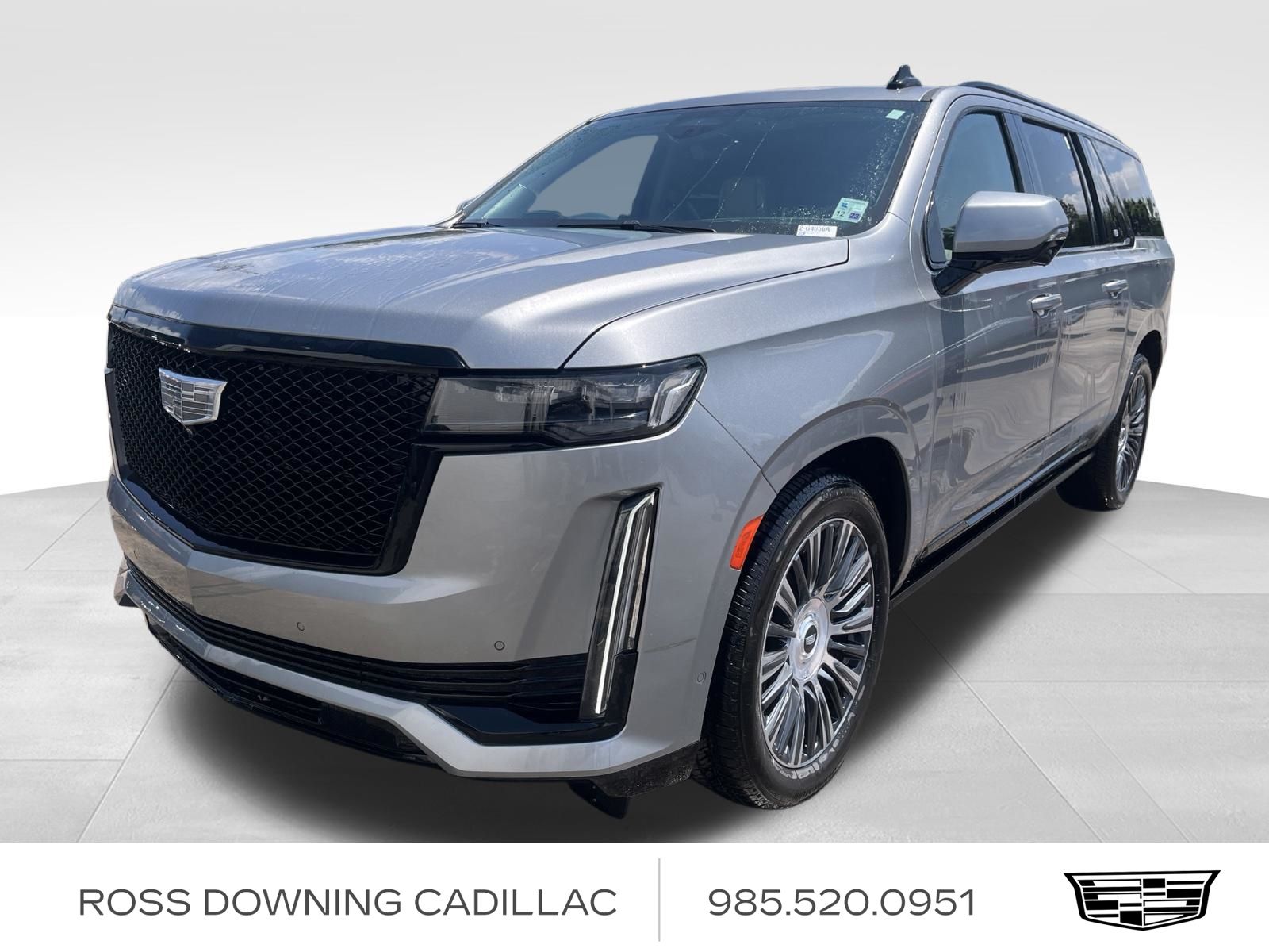 Argent Silver Metallic 2023 Cadillac Escalade ESV SUV / Crossover Rear-Wheel Drive Automatic