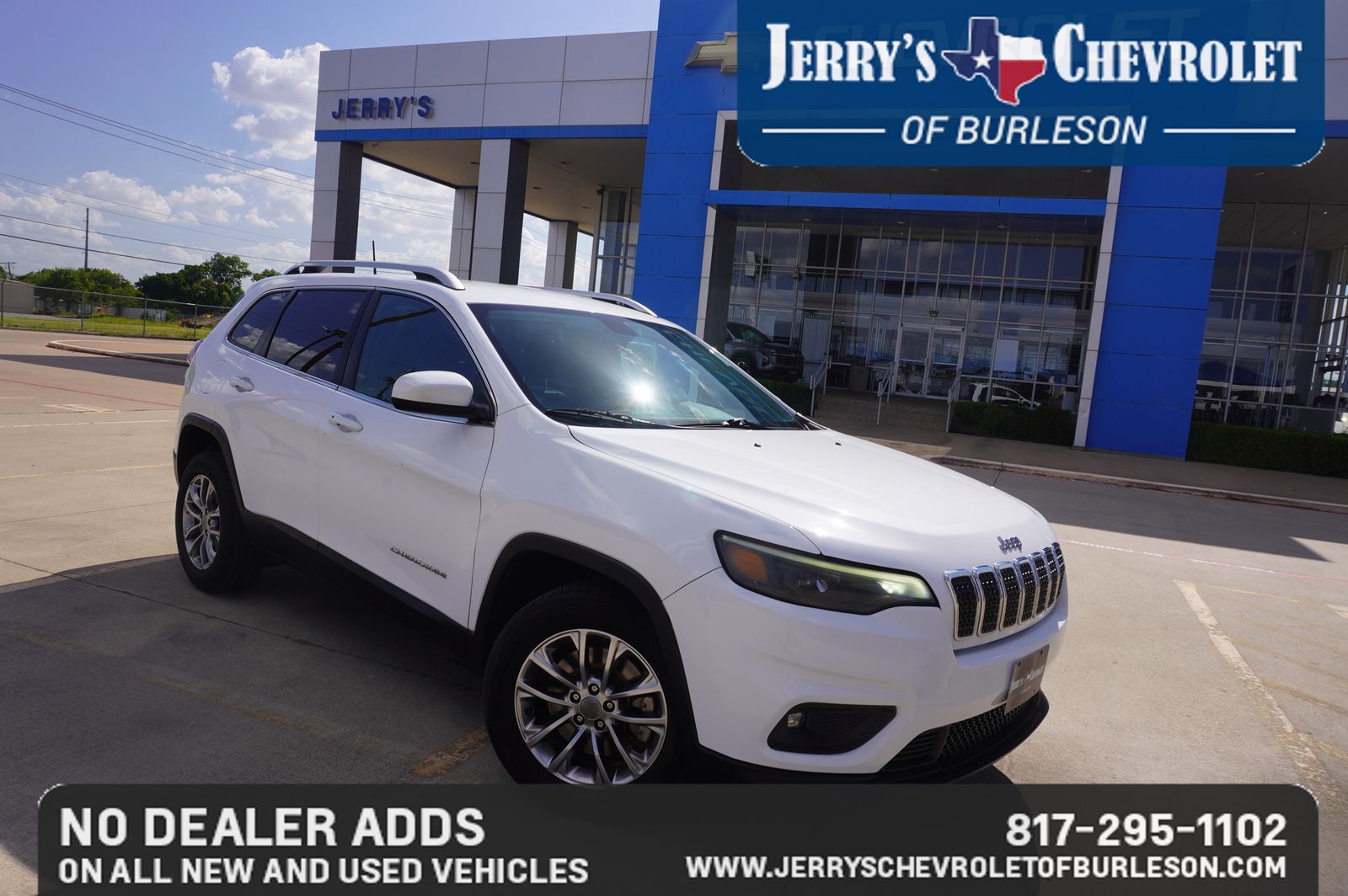 Bright White Clearcoat 2019 Jeep Cherokee SUV / Crossover Front-Wheel Drive 9-Speed Automatic