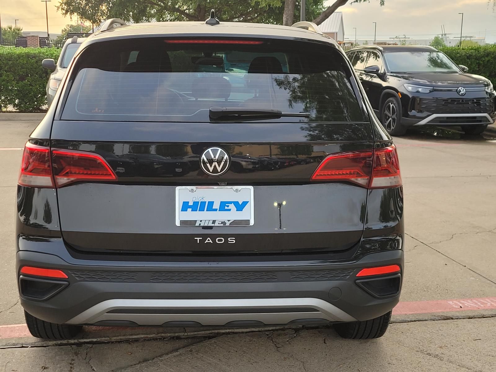 used 2023 Volkswagen Taos car, priced at $18,500