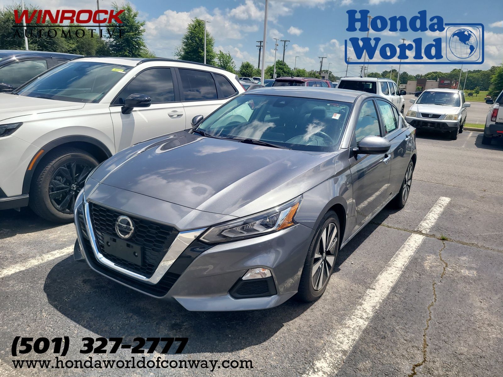 Gray (Gun Metallic) 2022 Nissan Altima 2.5 SV FWD Sedan Front-Wheel Drive Continuously Variable Transmission
