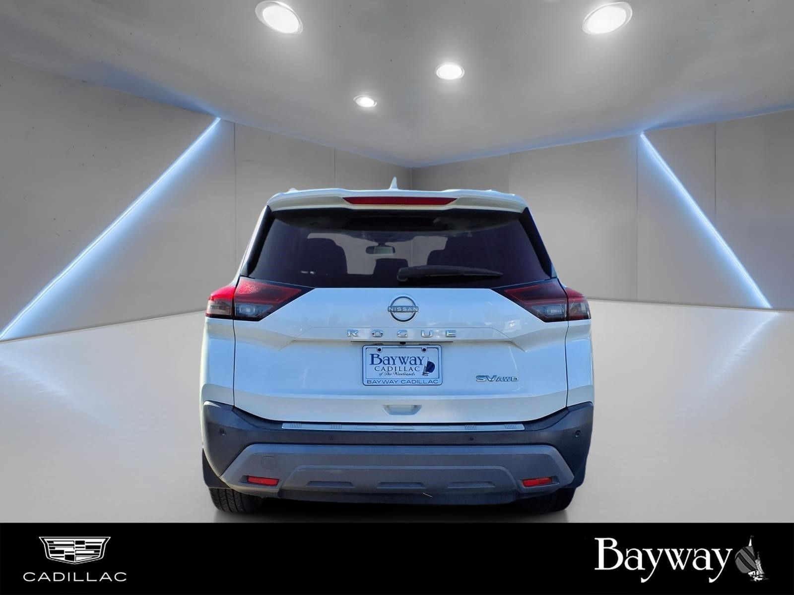 2023 Nissan Rogue SV White at Don McGill Toyota