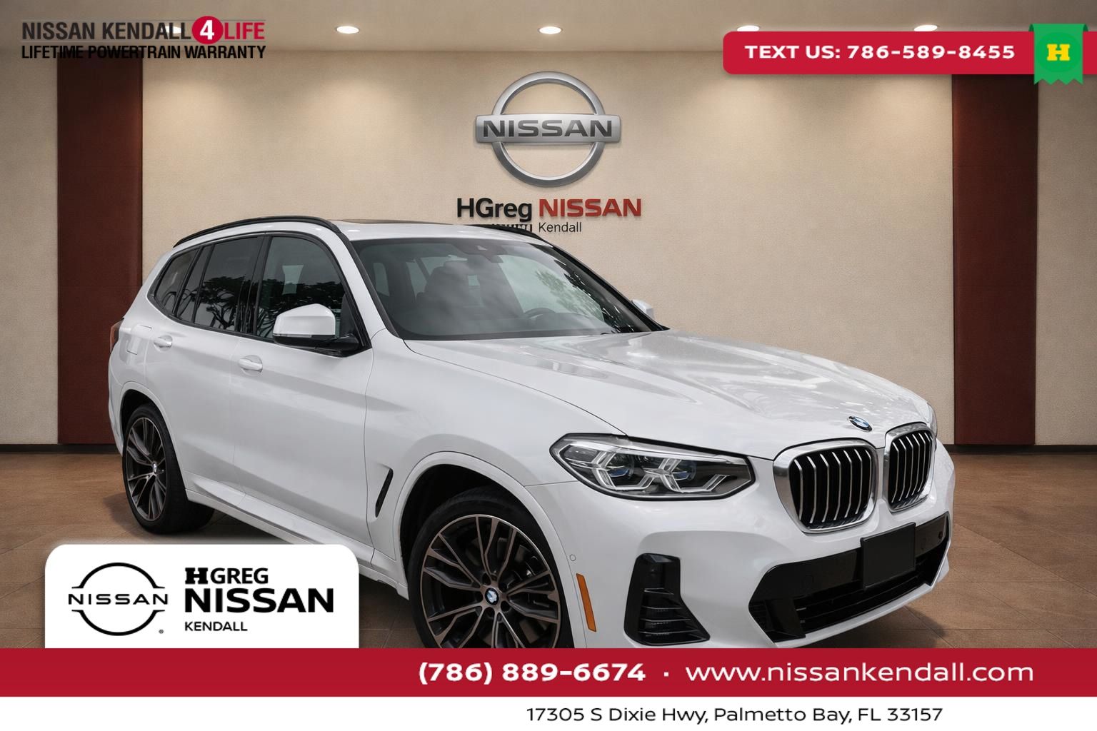 2022 BMW X3 sDrive30i RWD