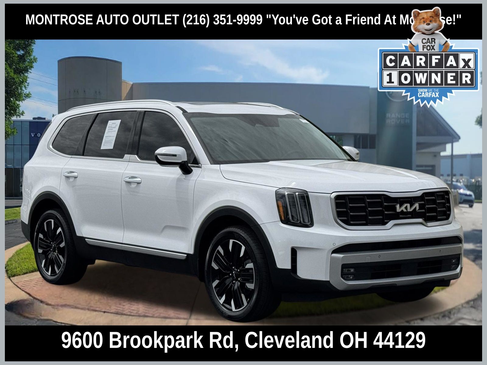 White Pearl 2025 Kia Telluride SUV / Crossover All-Wheel Drive 8-Speed Automatic