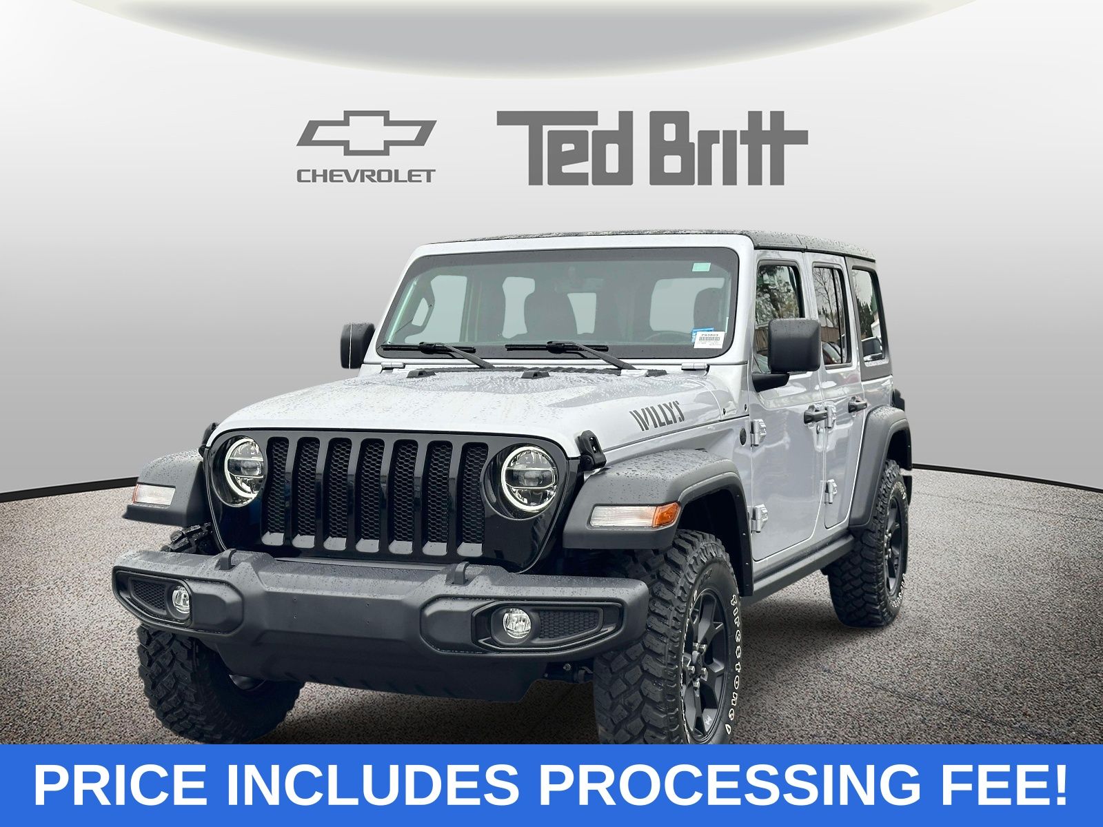 Silver Zynith Clearcoat 2022 Jeep Wrangler Unlimited Willys 4WD SUV / Crossover Four-Wheel Drive 8-Speed Automatic