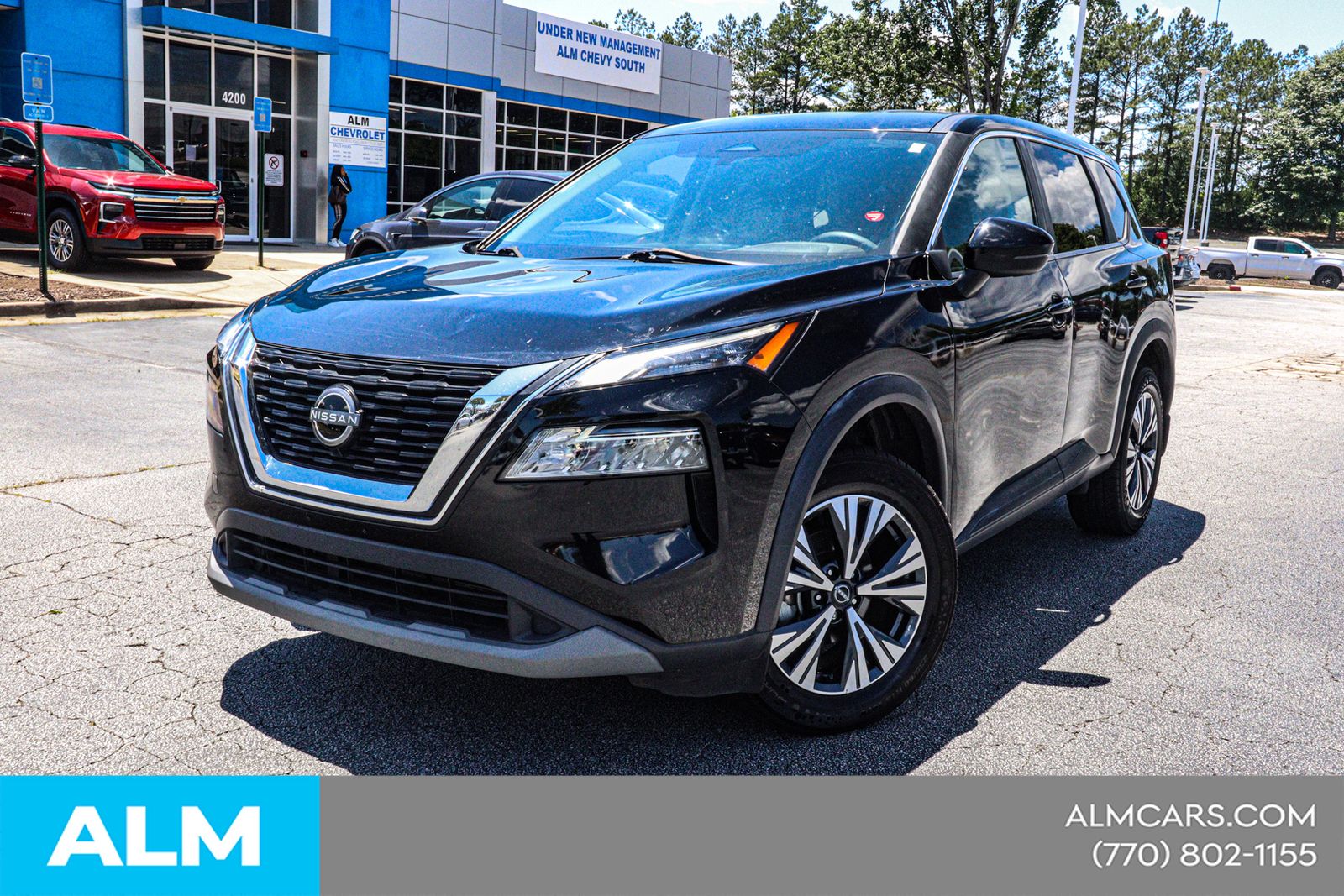 Used 2023 Black Nissan SV image 3
