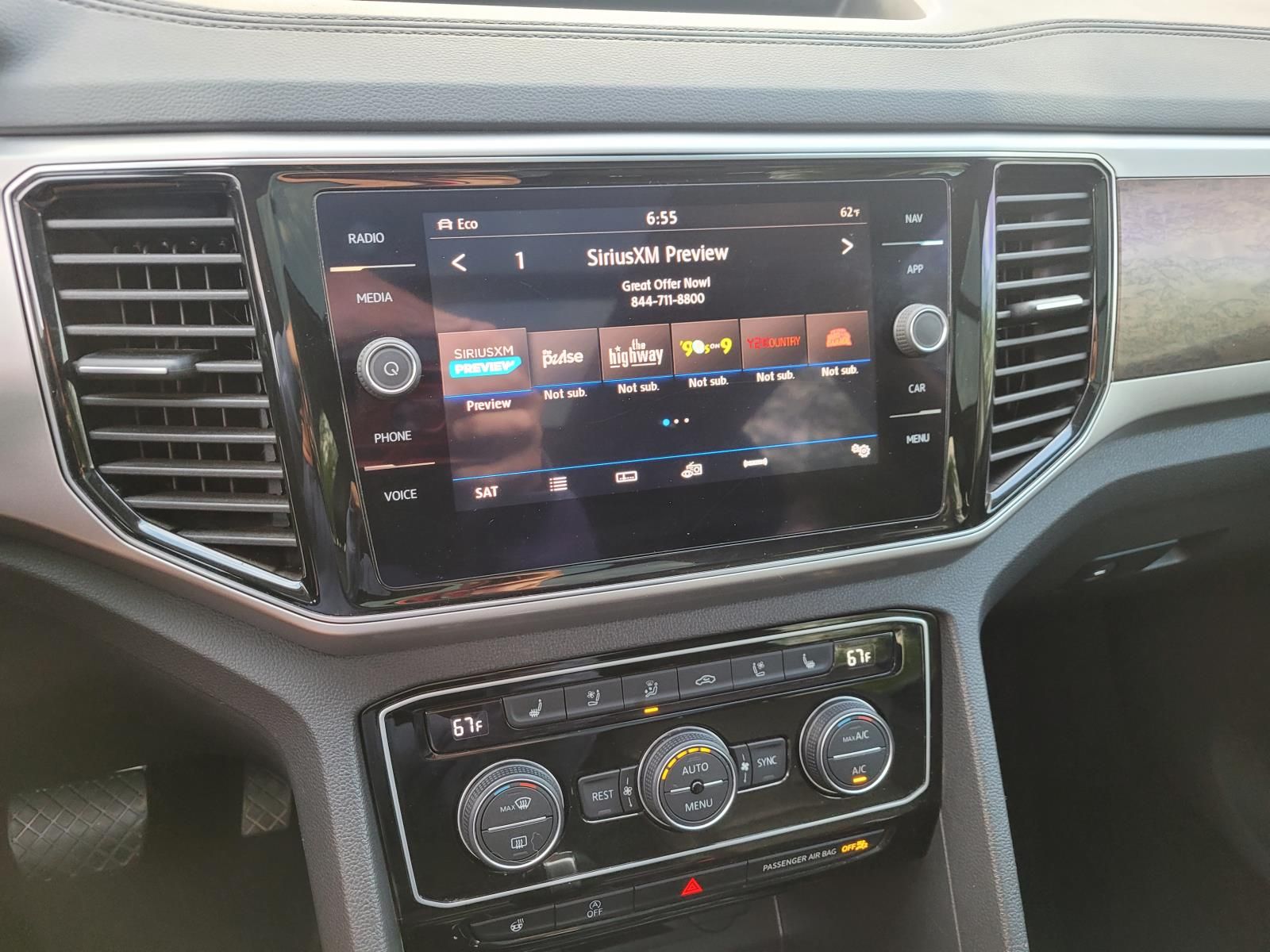 used 2019 Volkswagen Atlas car, priced at $19,000