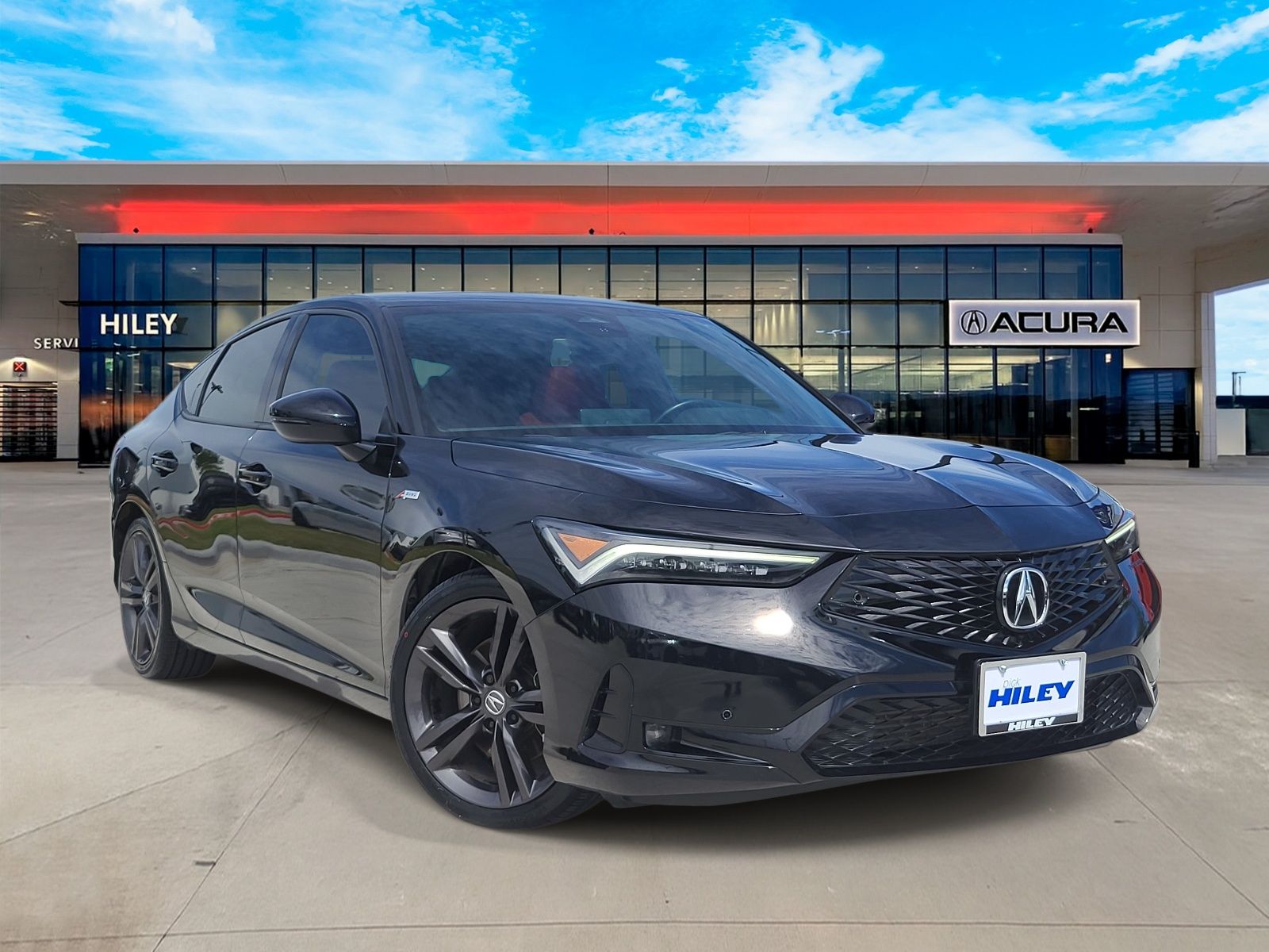 Majestic Black Pearl 2024 Acura Integra FWD with Technology and A-SPEC Package Sedan Front-Wheel Drive Continuously Variable Transmission