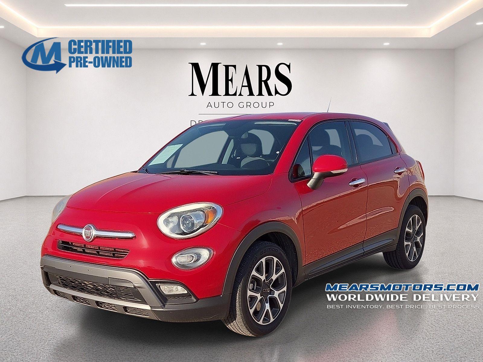 Nero Cinema (Black Clear Coat) 2016 FIAT 500X SUV / Crossover Front-Wheel Drive 9-Speed Automatic