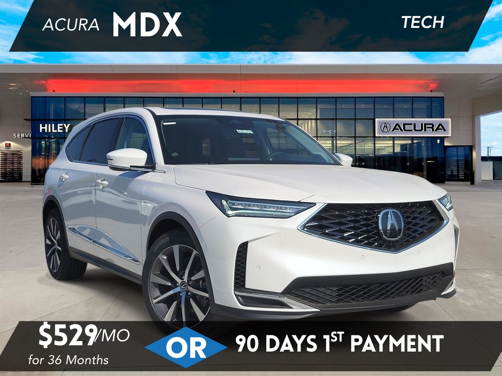 Platinum White Pearl 2026 Acura MDX SUV / Crossover Front-Wheel Drive Automatic