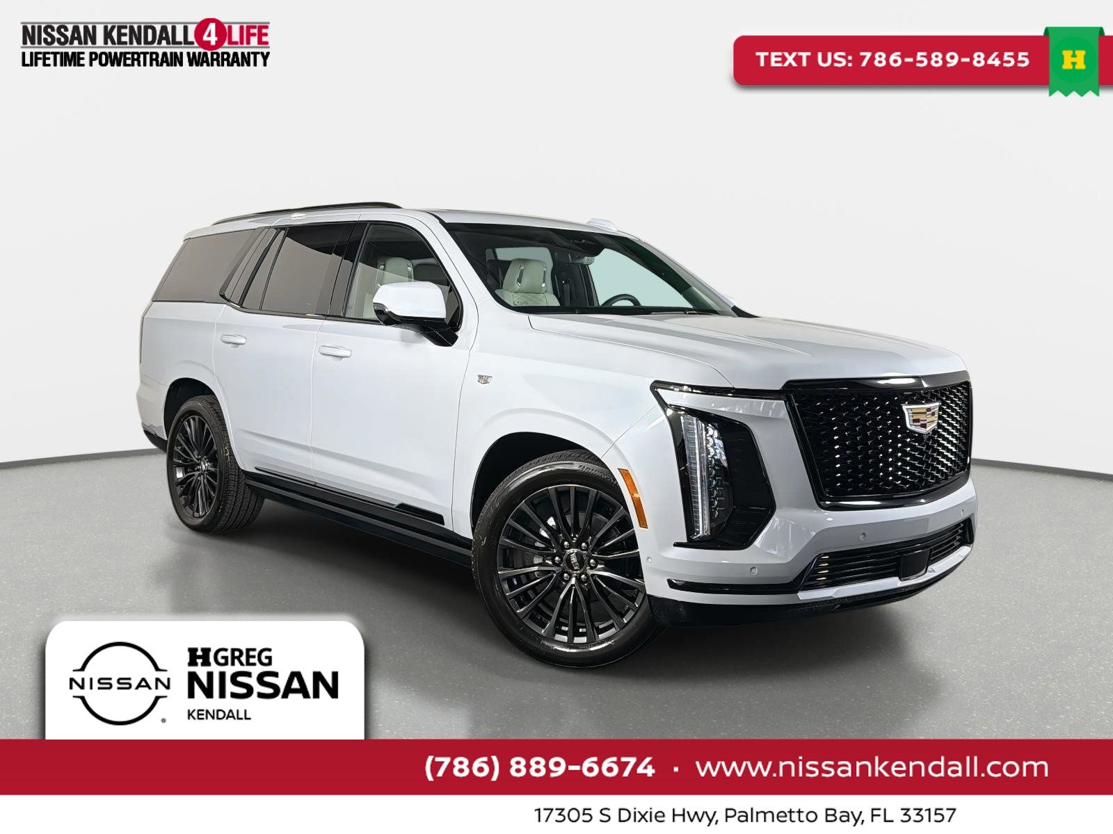 White 2026 Cadillac Escalade SUV / Crossover Four-Wheel Drive Automatic