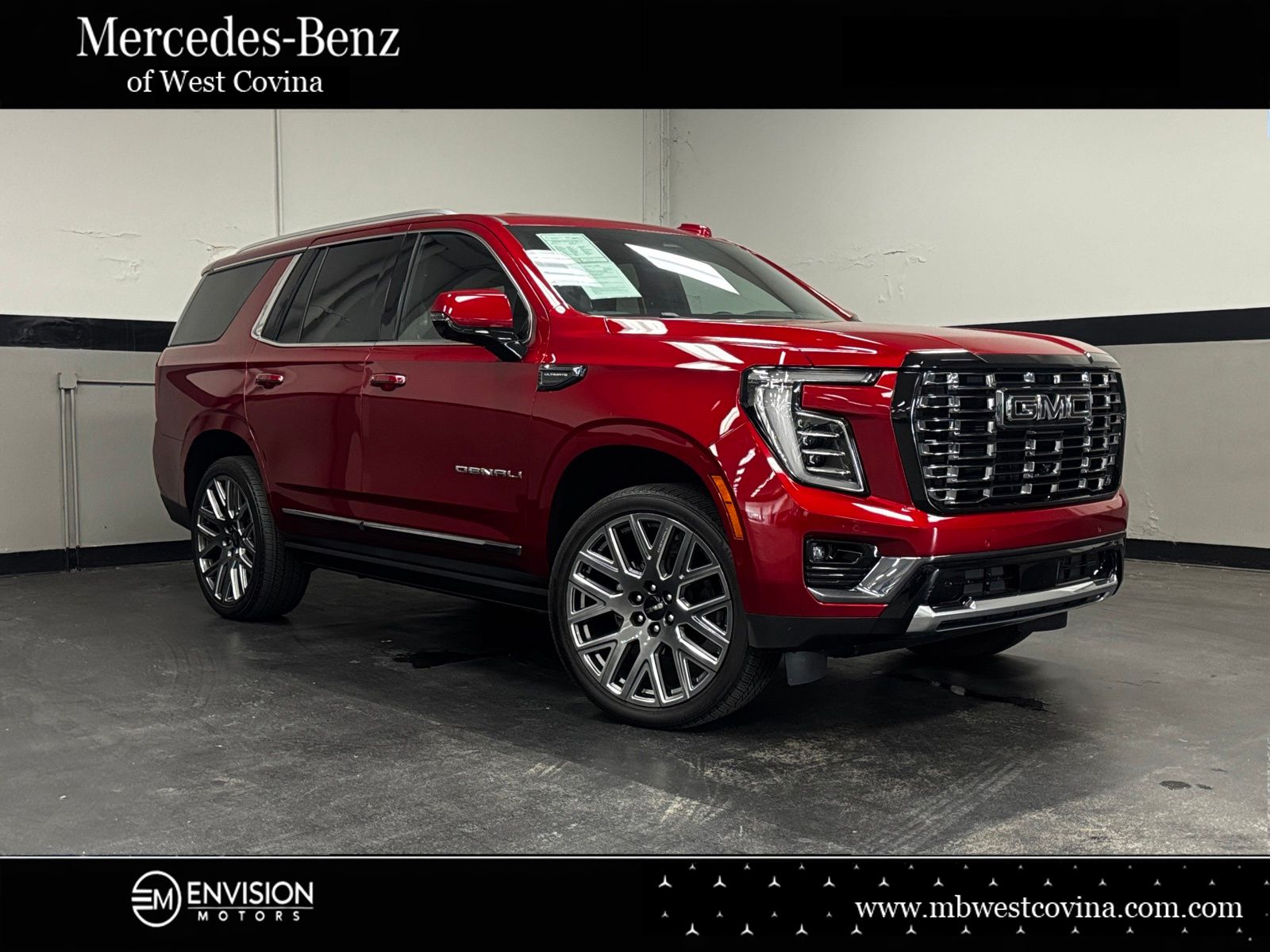 Volcanic Red 2025 GMC Yukon Denali Ultimate 4WD SUV / Crossover Four-Wheel Drive