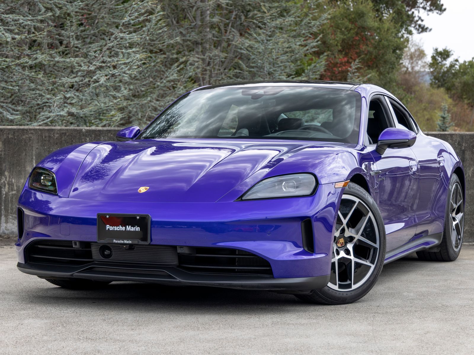 Purple Sky Metallic 2025 Porsche Taycan Sedan All-Wheel Drive 2-Speed Automatic