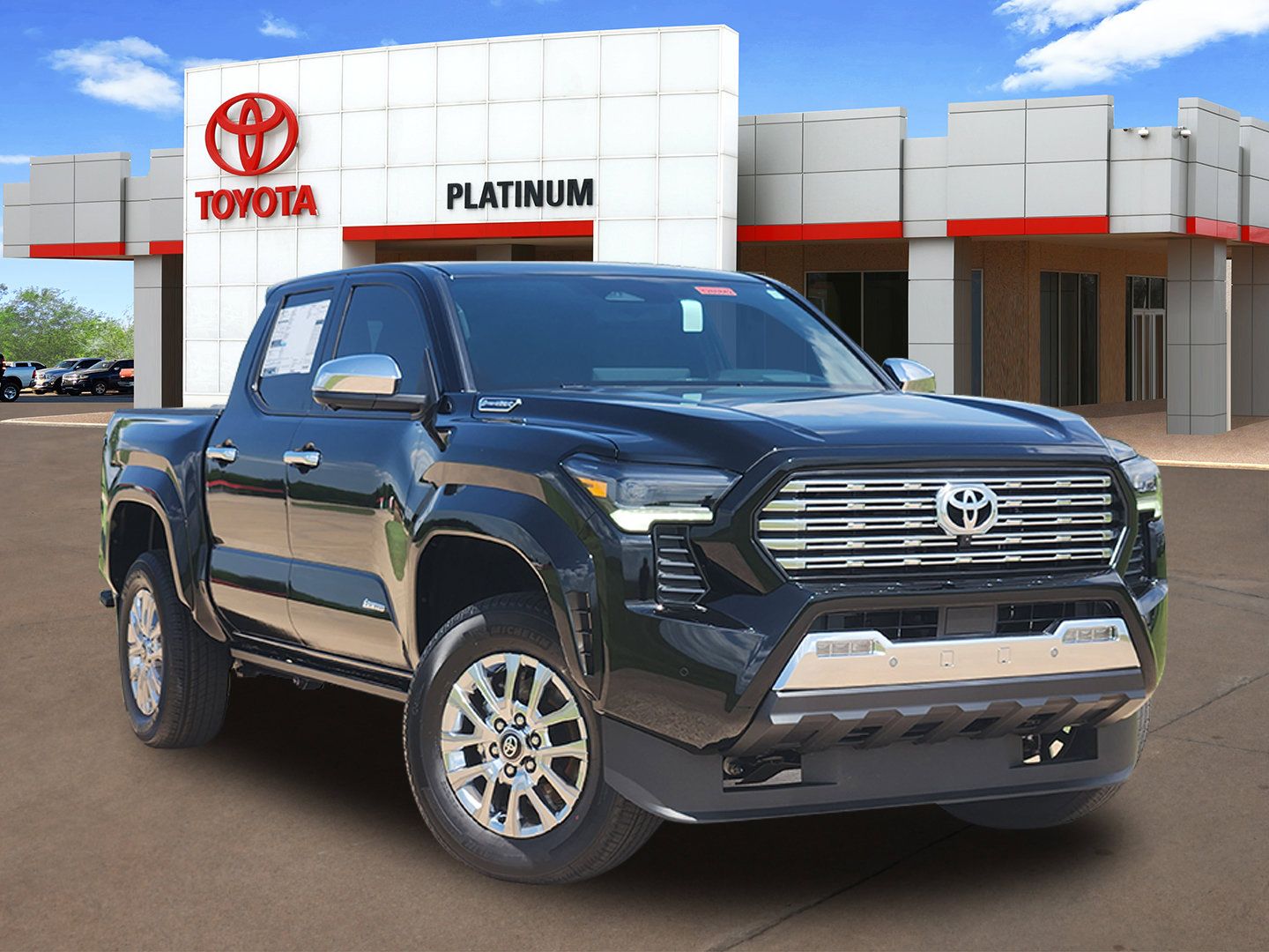 Black 2026 Toyota Tacoma Pickup Truck Four-Wheel Drive 8-Speed Automatic