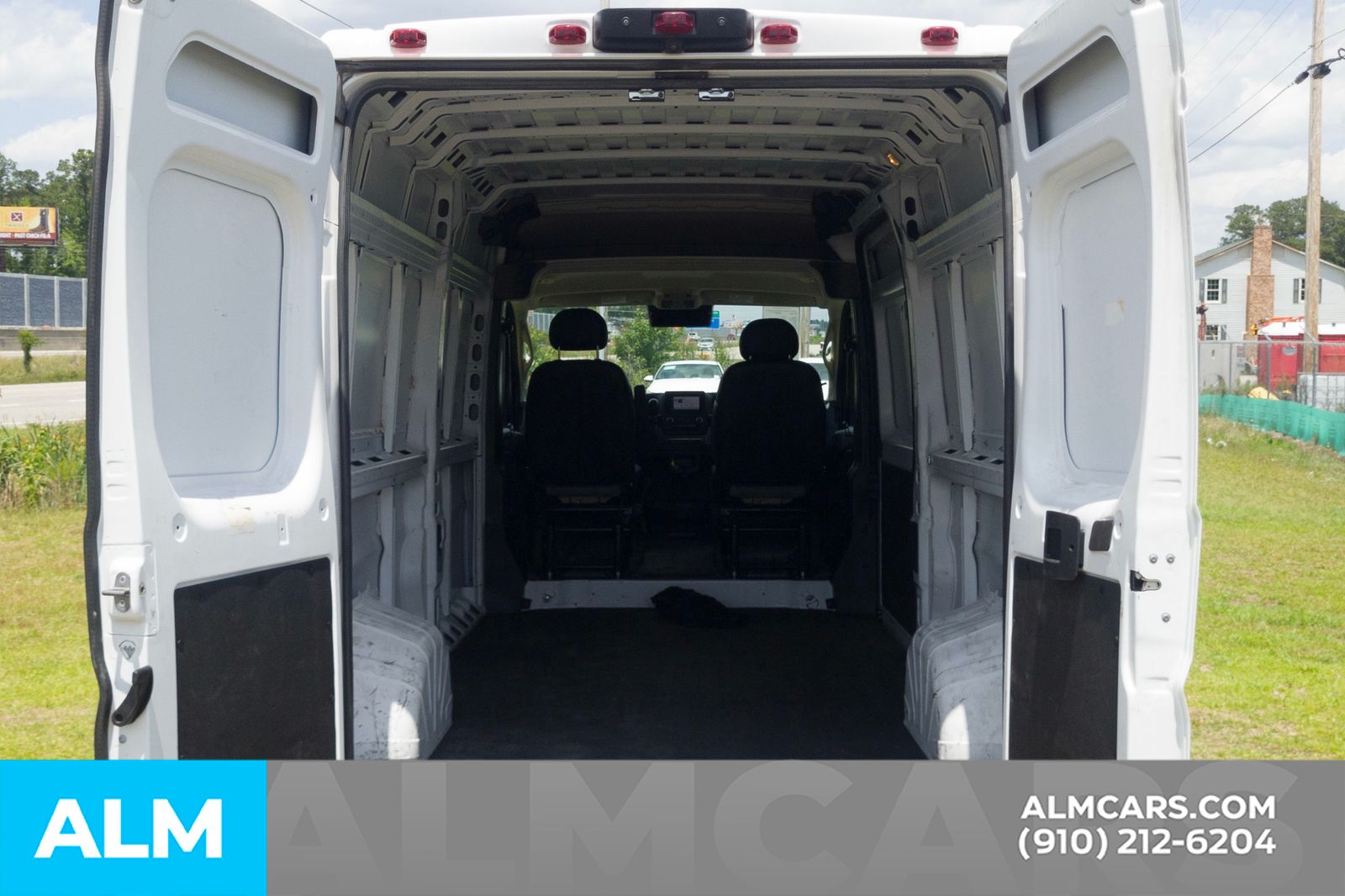 Used 2023 Bright White Clearcoat Ram High Roof image 9
