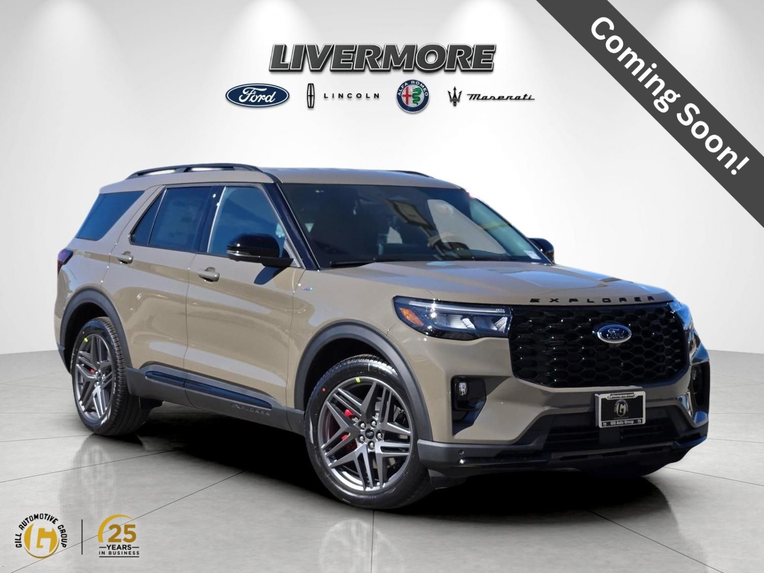 Gray 2026 Ford Explorer SUV / Crossover Rear-Wheel Drive Automatic