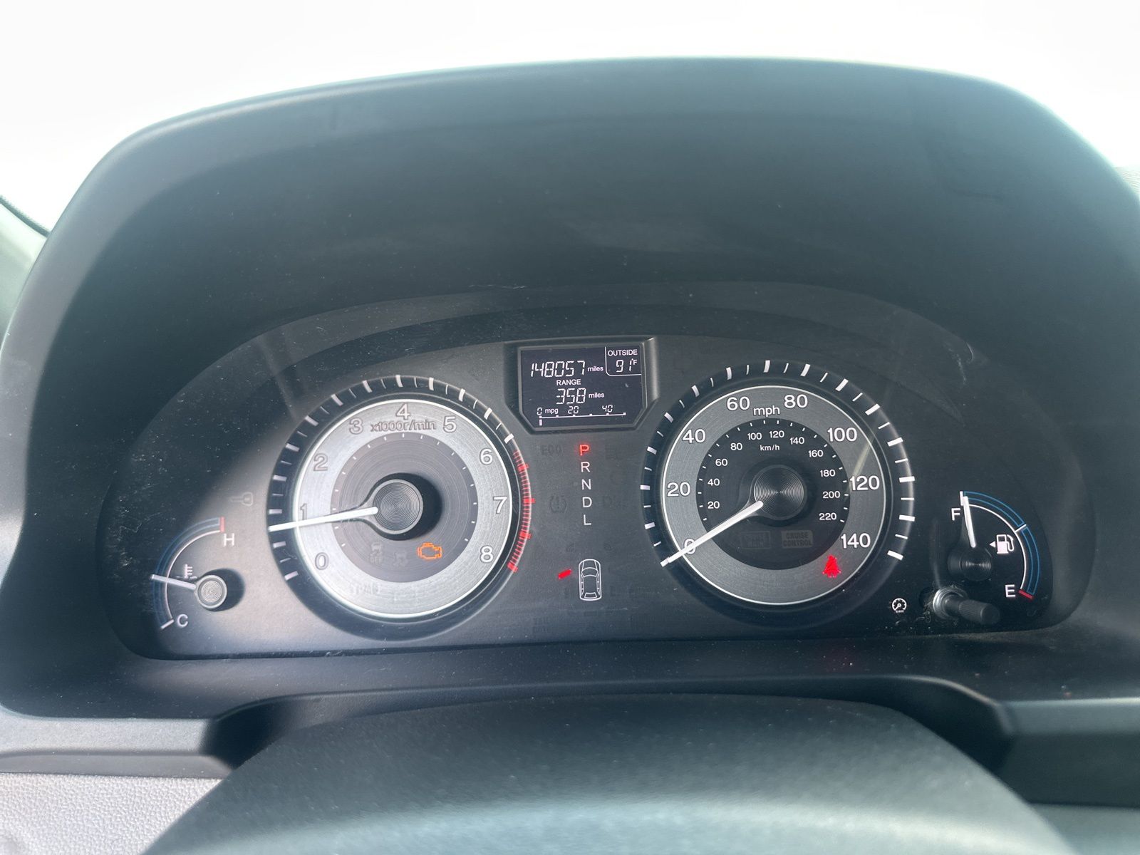 Used Car 2012 Honda Odyssey  Ex For Sale Under $10,000 In Austin, Texas