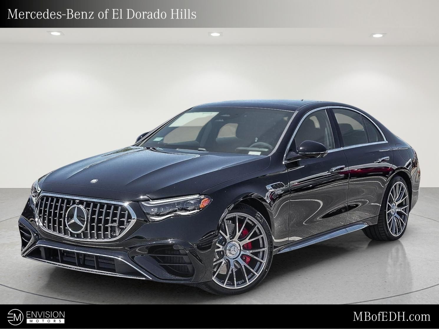 Black 2026 Mercedes-Benz E-Class Sedan All-Wheel Drive 9-Speed Automatic