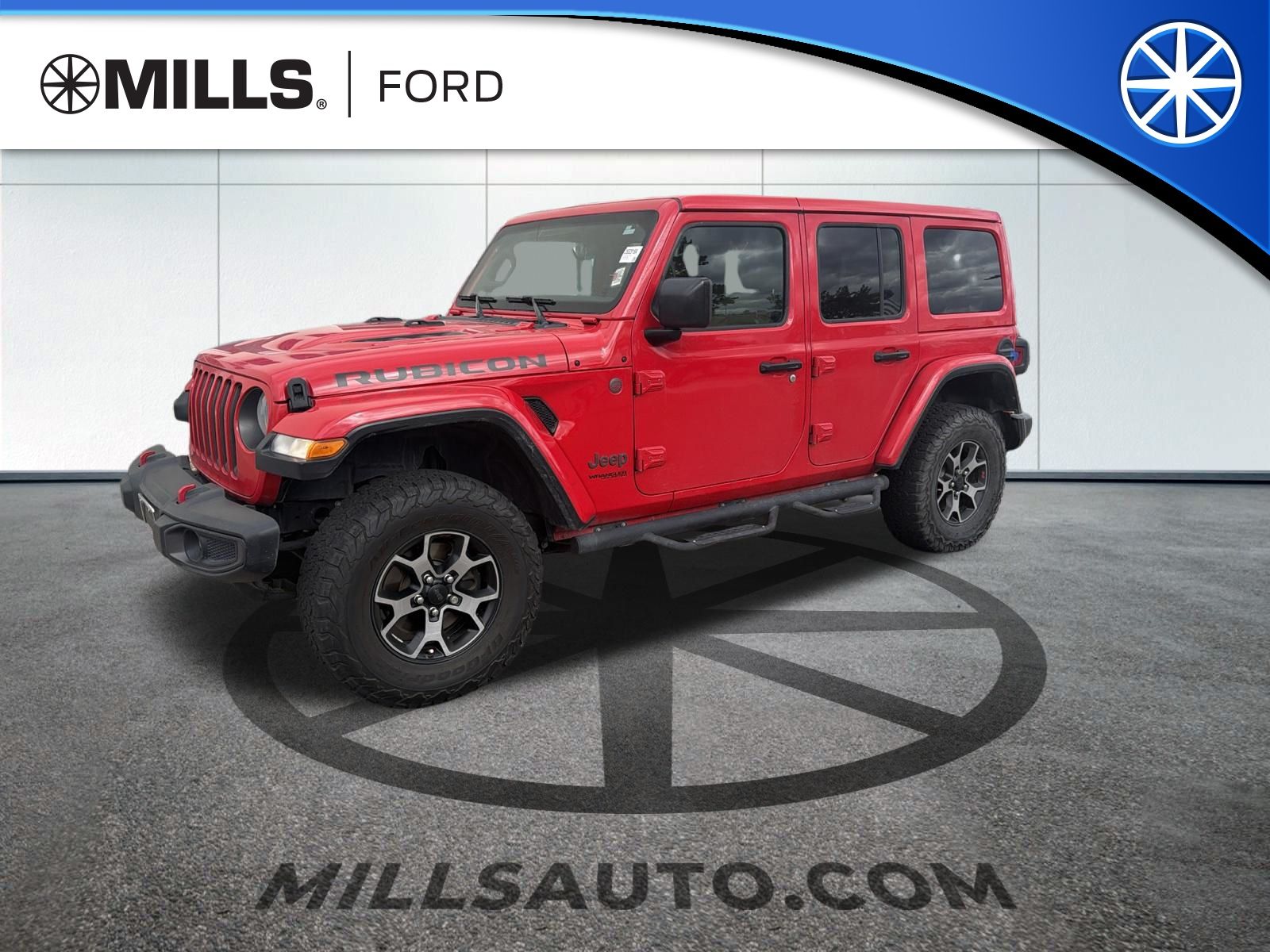 Firecracker Red Clearcoat 2018 Jeep Wrangler Unlimited Rubicon 4WD SUV / Crossover Four-Wheel Drive 8-Speed Automatic
