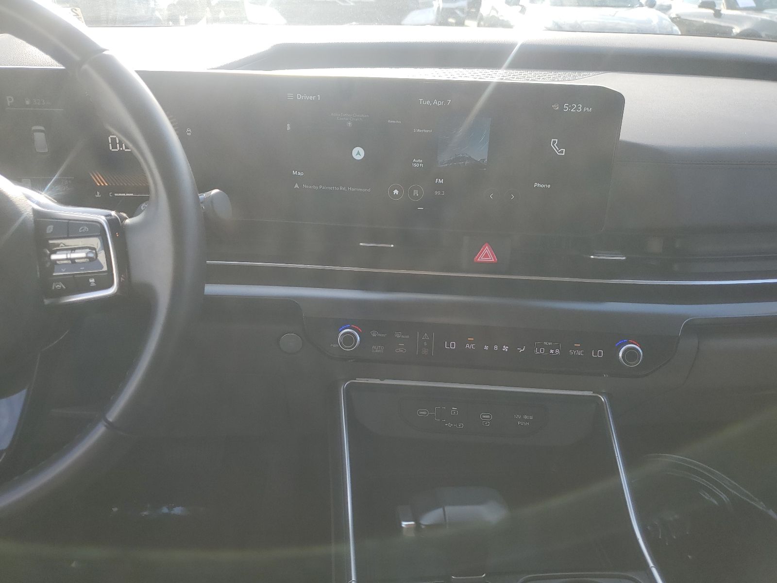 2025 Kia Carnival LXS Gray at Ross Downing Chevrolet