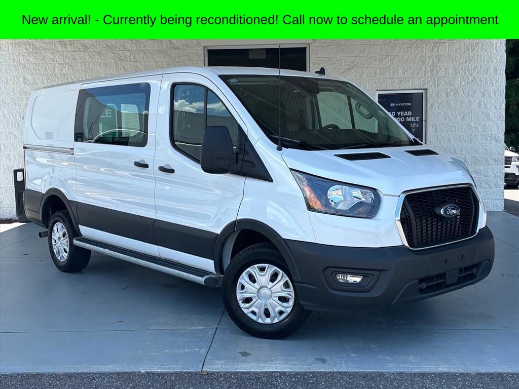 Oxford White 2025 Ford Transit Cargo Van Rear-Wheel Drive 