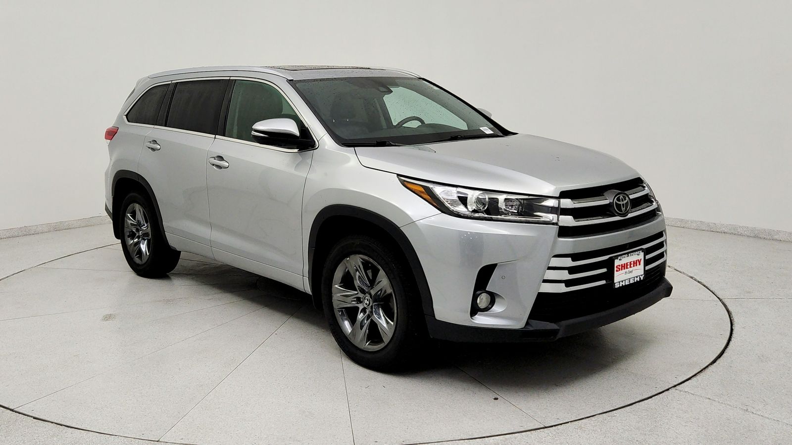 Celestial Silver Metallic 2017 Toyota Highlander Limited Platinum AWD SUV / Crossover All-Wheel Drive 8-Speed Automatic