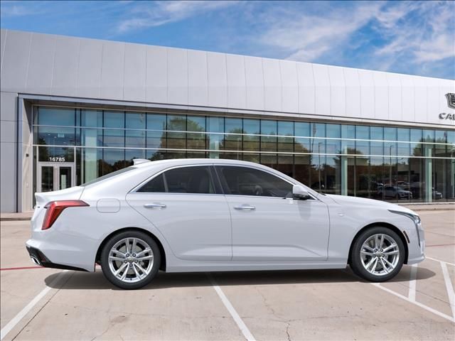 2026 Cadillac CT4 Luxury White at Bayway Cadillac of The Woodlands