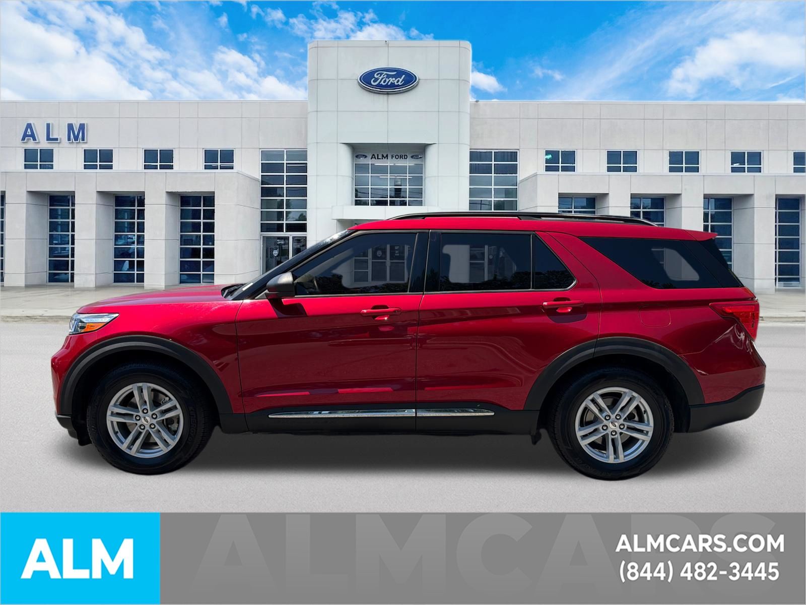 Used 2021 Red Ford XLT image 9
