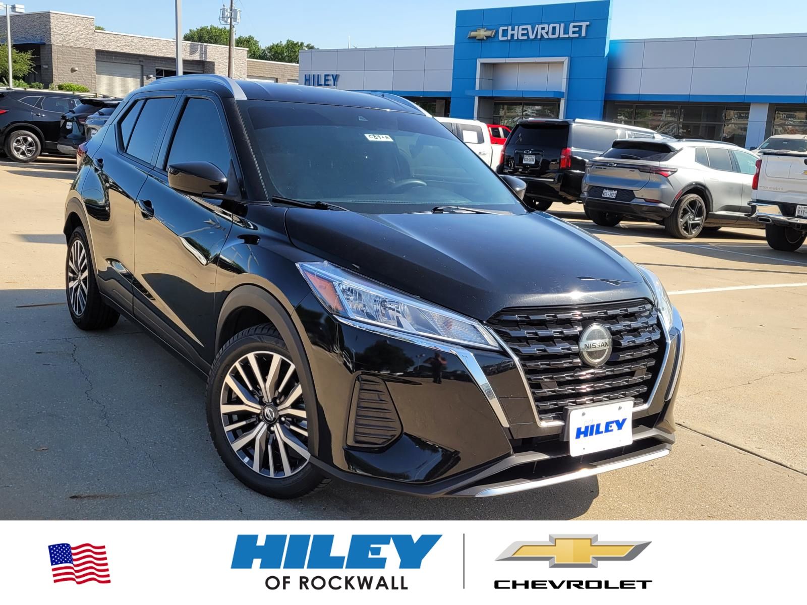 Super Black 2021 Nissan Kicks SUV / Crossover Front-Wheel Drive Continuously Variable Transmission