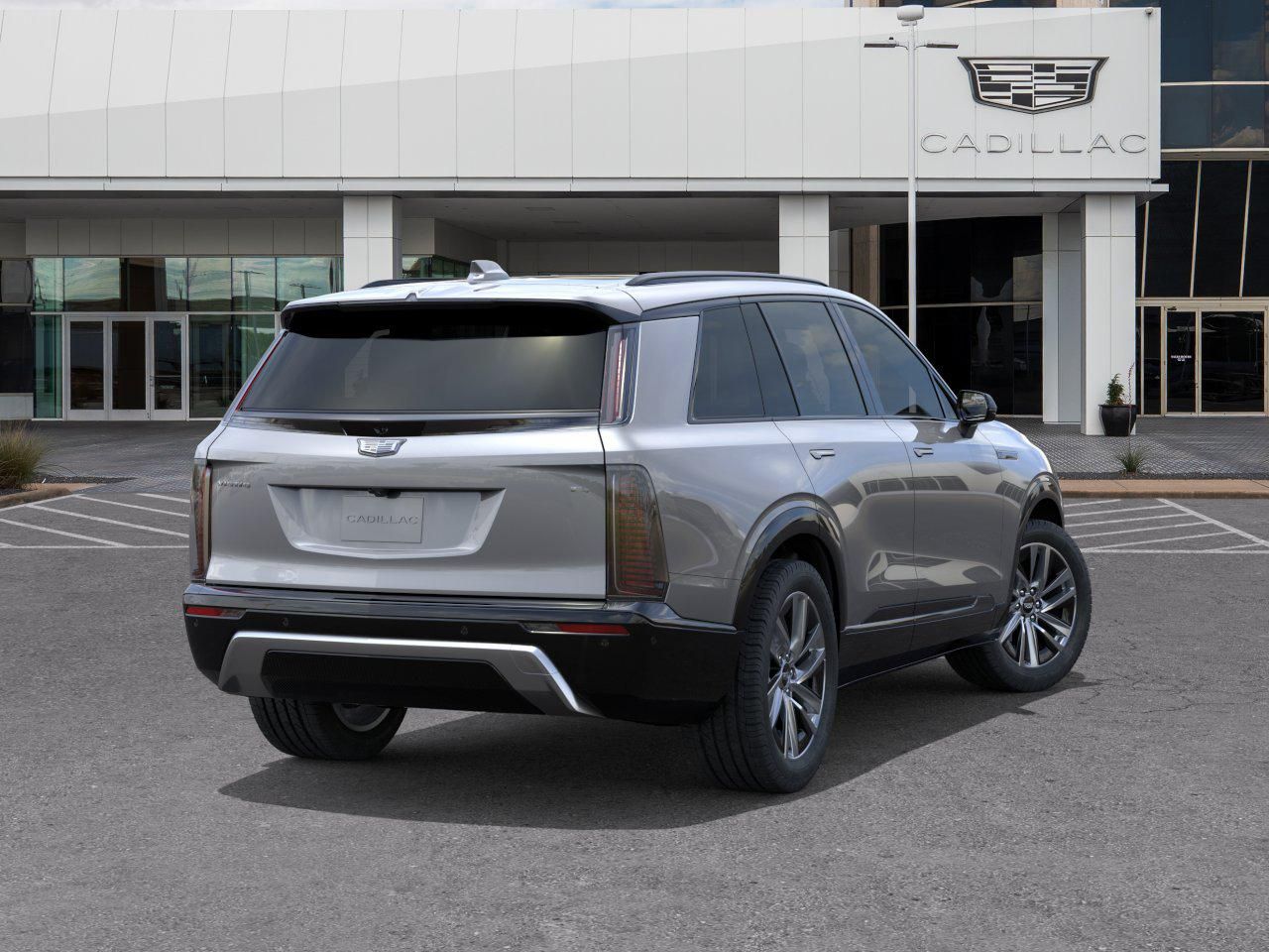 2027 Cadillac VISTIQ Sport Silver at Bayway Cadillac of The Woodlands