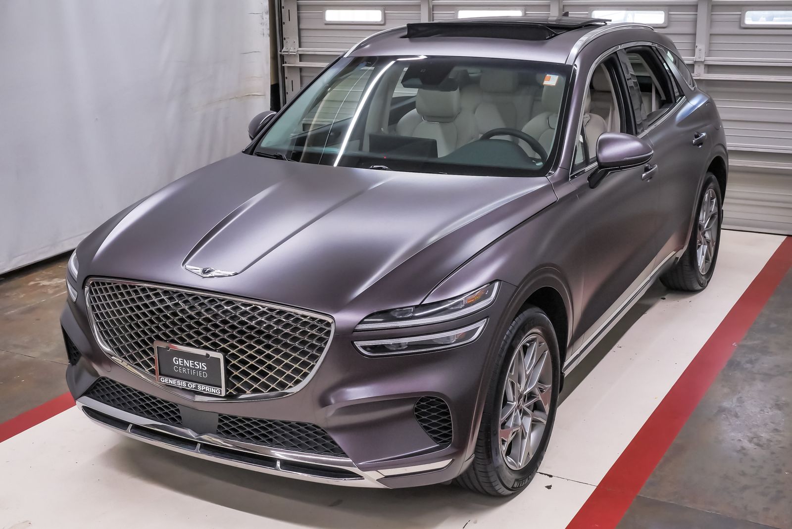 2023 Genesis GV70 2.5T Red at Genesis of Spring