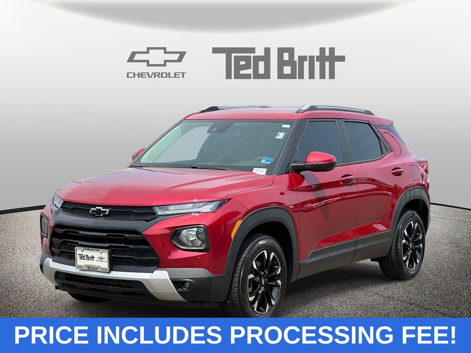 Scarlet Red 2021 Chevrolet Trailblazer SUV / Crossover Four-Wheel Drive 9-Speed Automatic