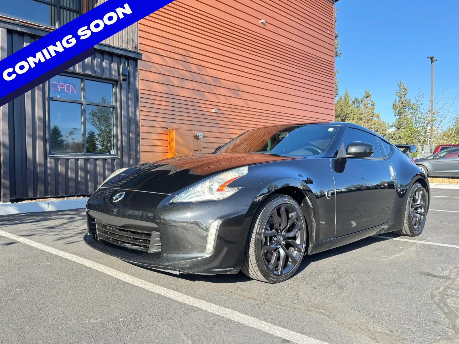 Gray (Magnetic Black) 2017 Nissan 370Z Base Coupe Rear-Wheel Drive 6-Speed Manual