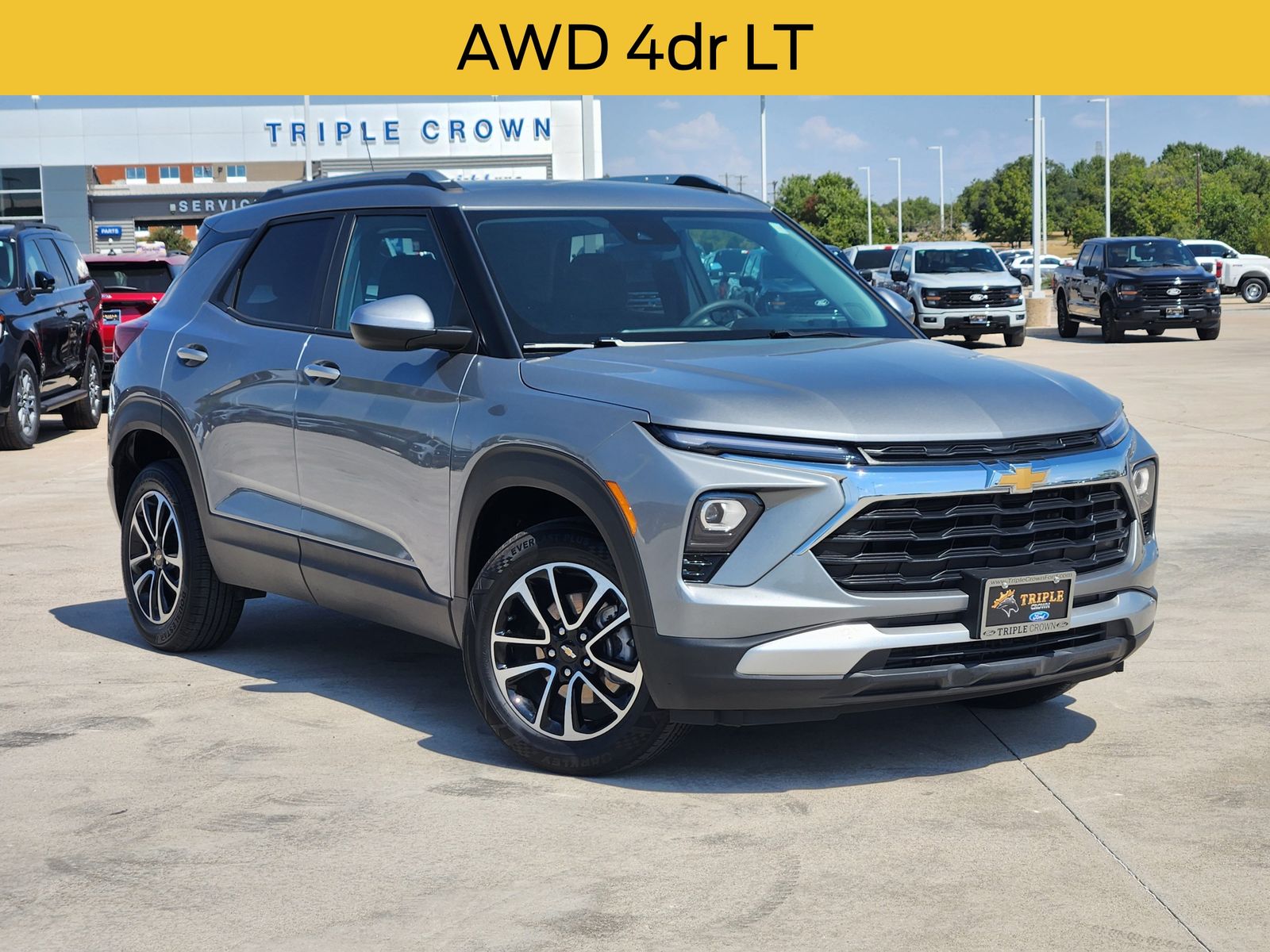 Sterling Gray Metallic 2025 Chevrolet Trailblazer SUV / Crossover Four-Wheel Drive 9-Speed Automatic