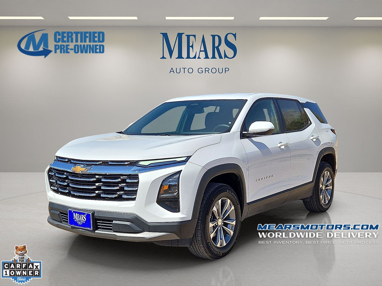 Summit White 2025 Chevrolet Equinox SUV / Crossover Four-Wheel Drive 8-Speed Automatic