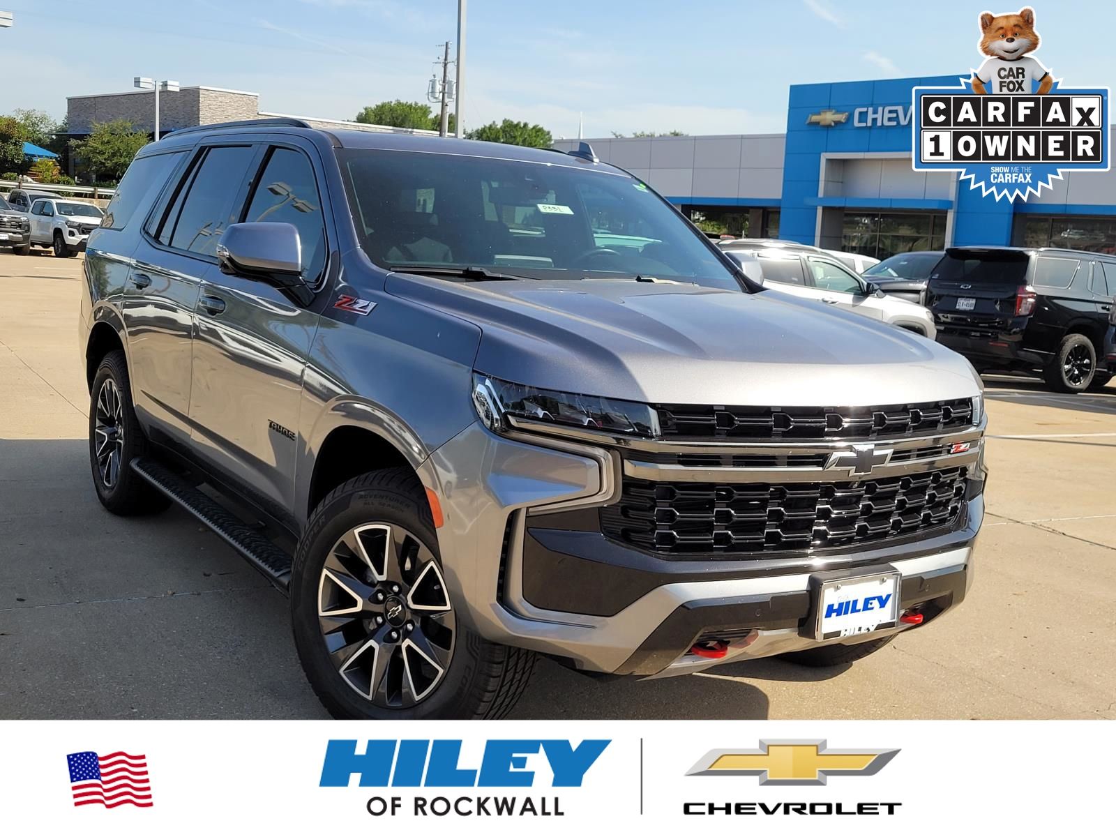 Gray (Satin Steel Metallic) 2022 Chevrolet Tahoe SUV / Crossover Four-Wheel Drive