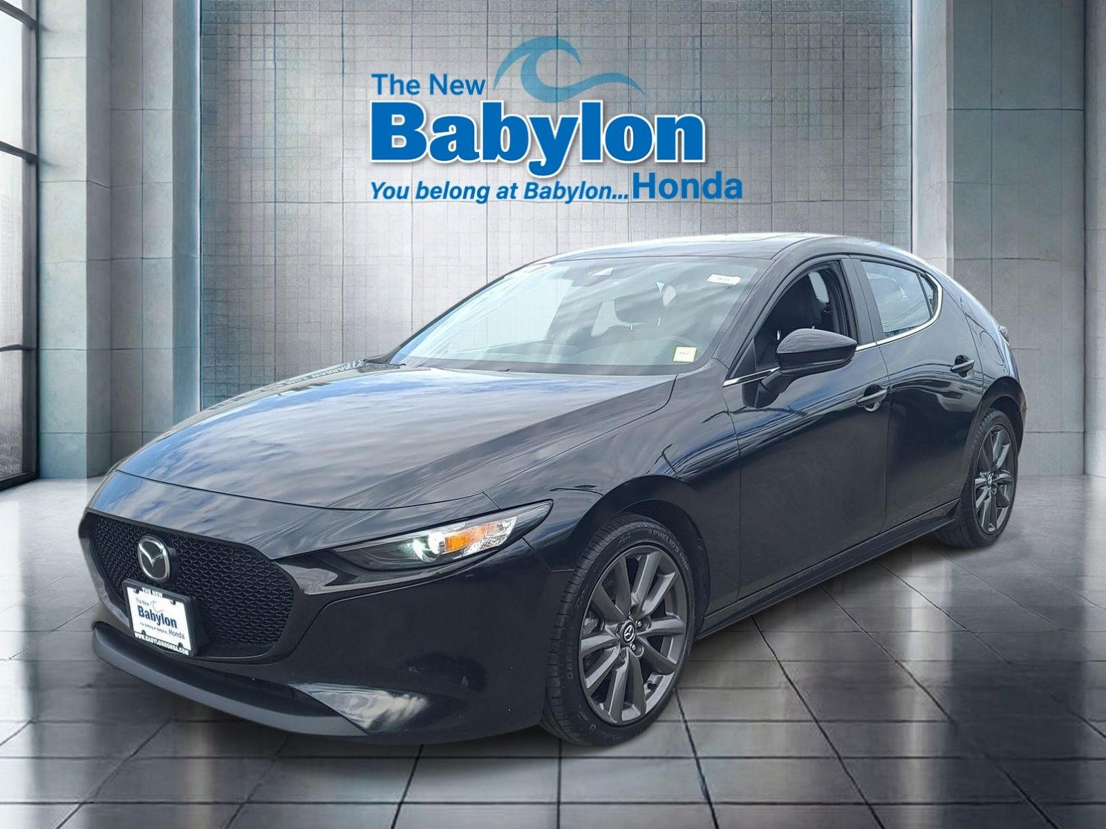 Jet Black 2023 Mazda MAZDA3 2.5 S Preferred Hatchback FWD Hatchback Front-Wheel Drive 6-Speed Automatic